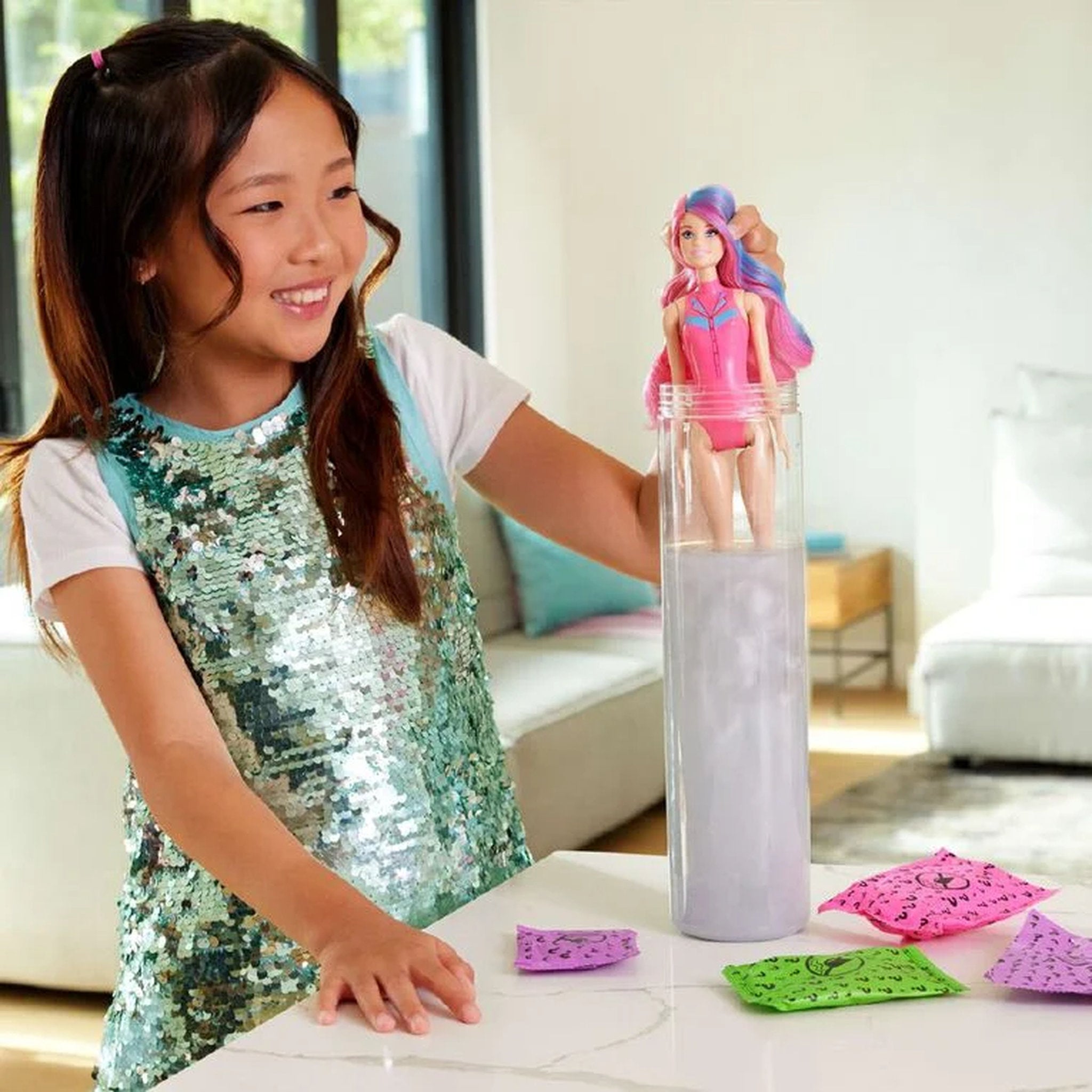 Barbie Colour Reveal Disco Star Series Blind Box