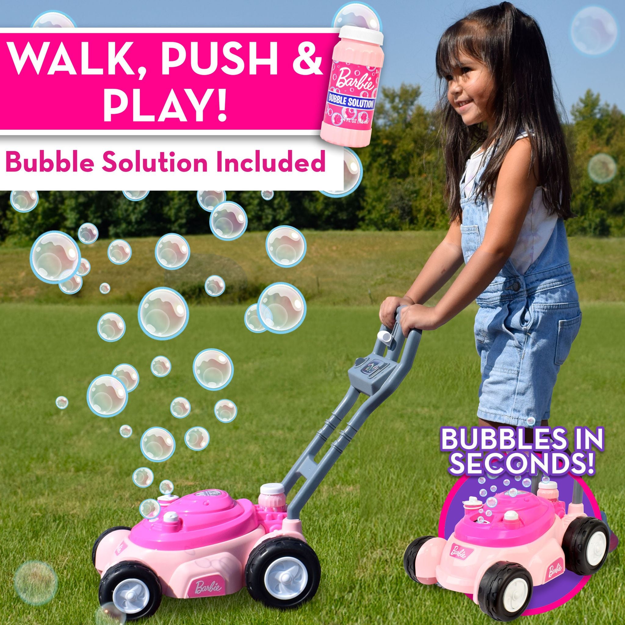 Barbie Bubble-N-Go Mower