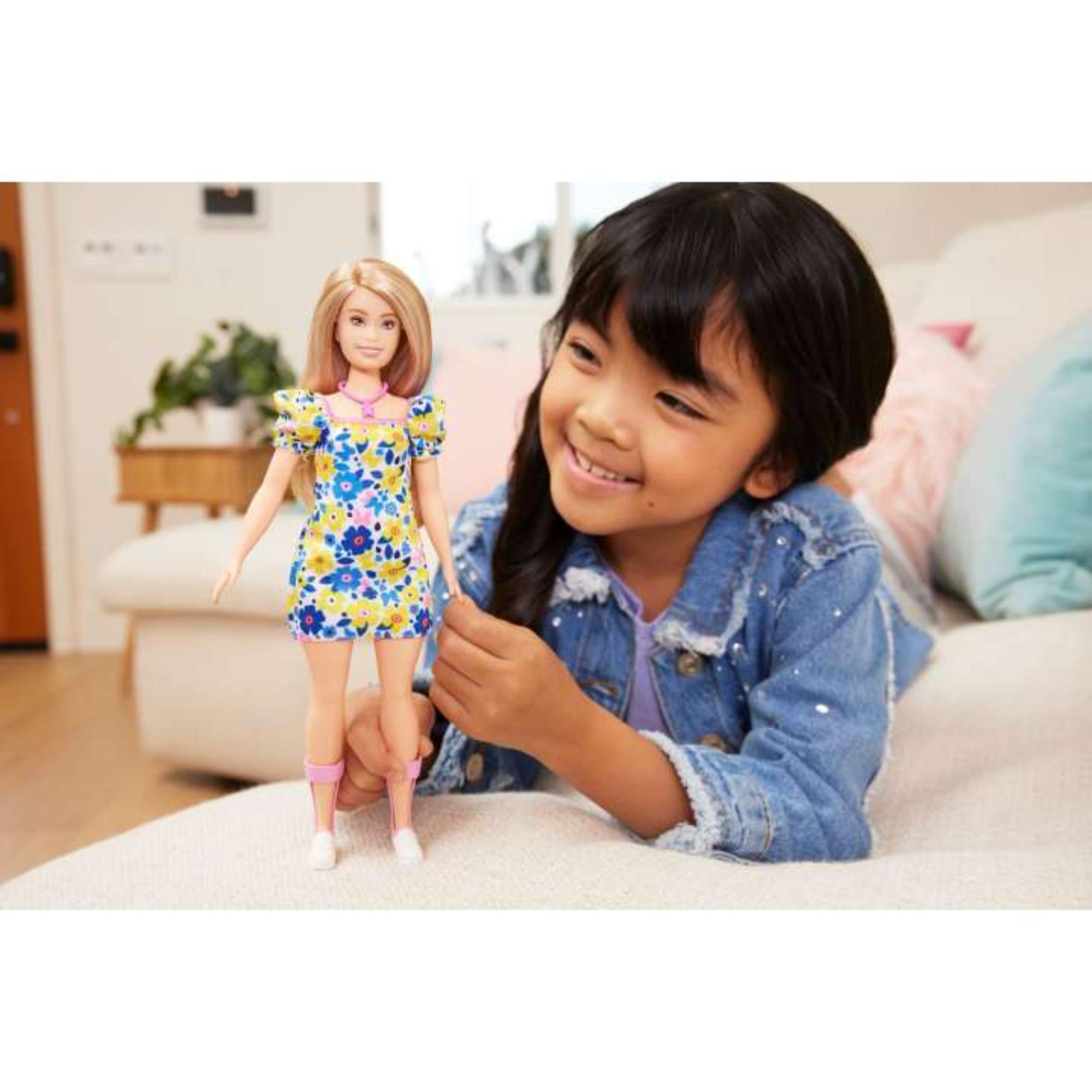 Barbie Fashionista Doll - 208 Down Syndrome With Floral Dress