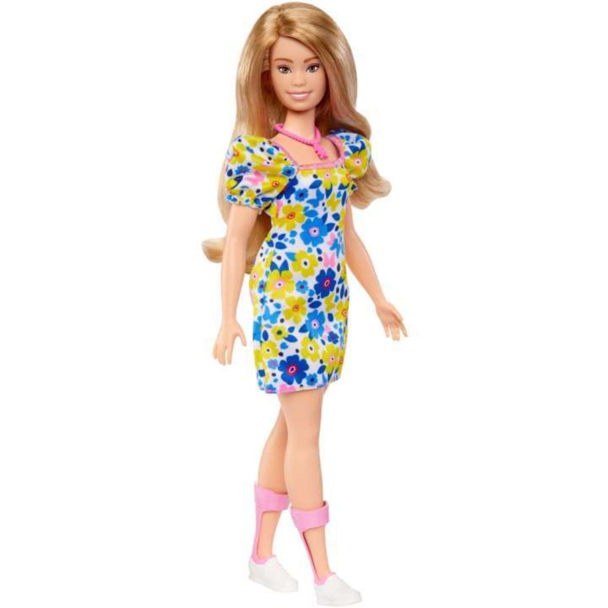 Barbie Fashionista Doll - 208 Down Syndrome With Floral Dress