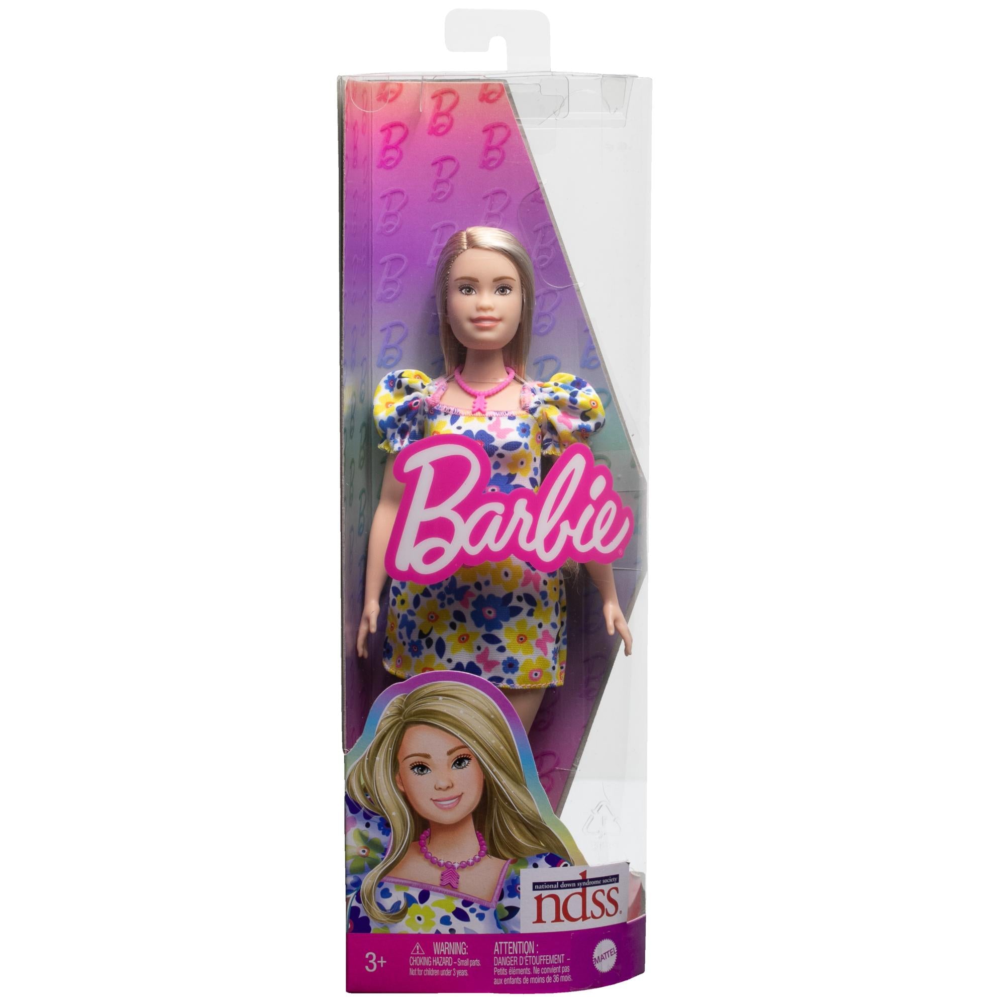 Barbie Fashionista Doll - 208 Down Syndrome With Floral Dress