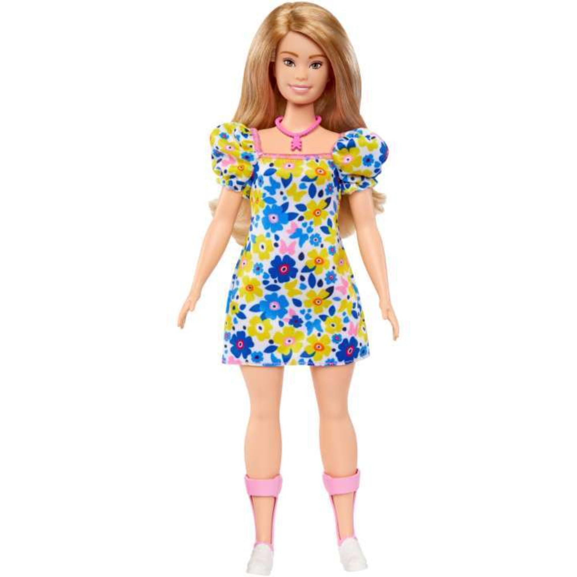 Barbie Fashionista Doll - 208 Down Syndrome With Floral Dress