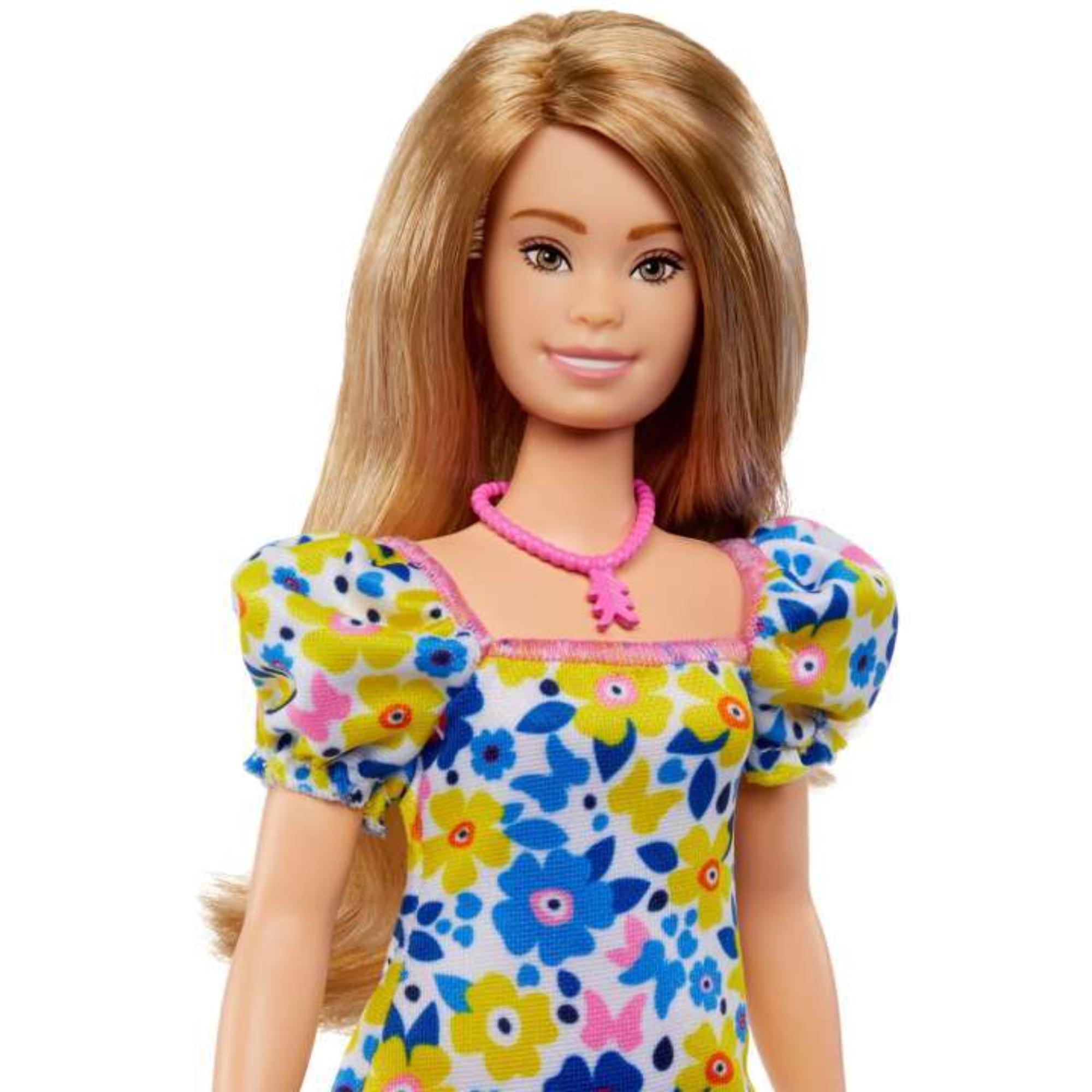 Barbie Fashionista Doll - 208 Down Syndrome With Floral Dress