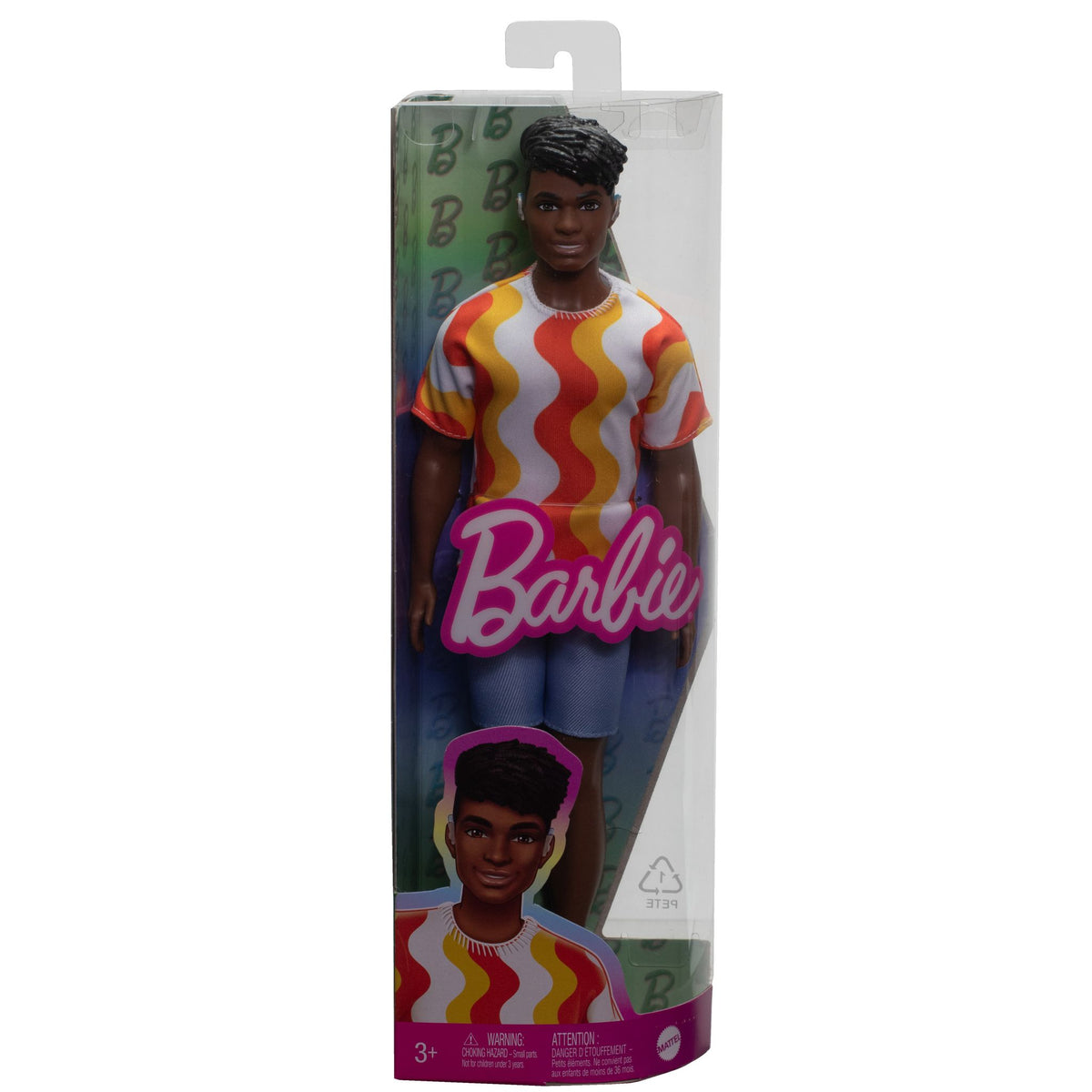 Barbie Ken Fashionista Doll - 220 Hearing Aids & Wavy Top