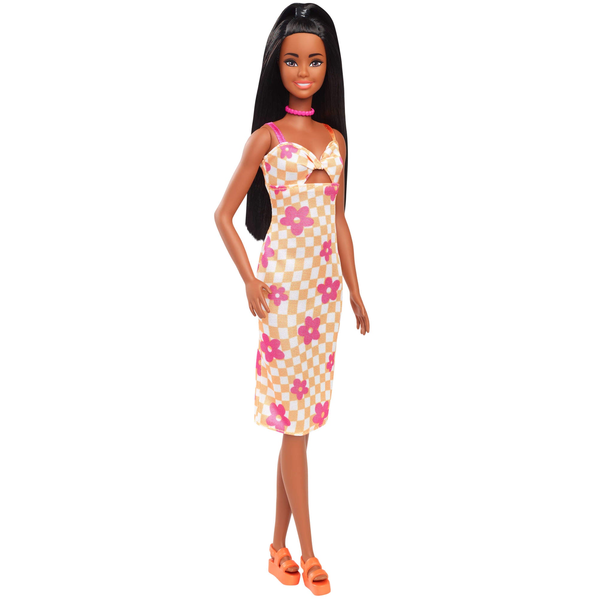 Barbie Fashionistas Doll - 233 Flower Midi Dress