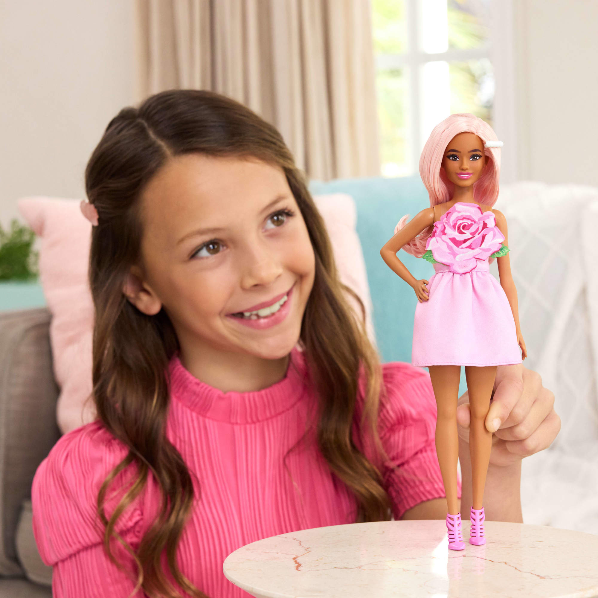 Barbie Fashionista Doll - 238 Rose Dress