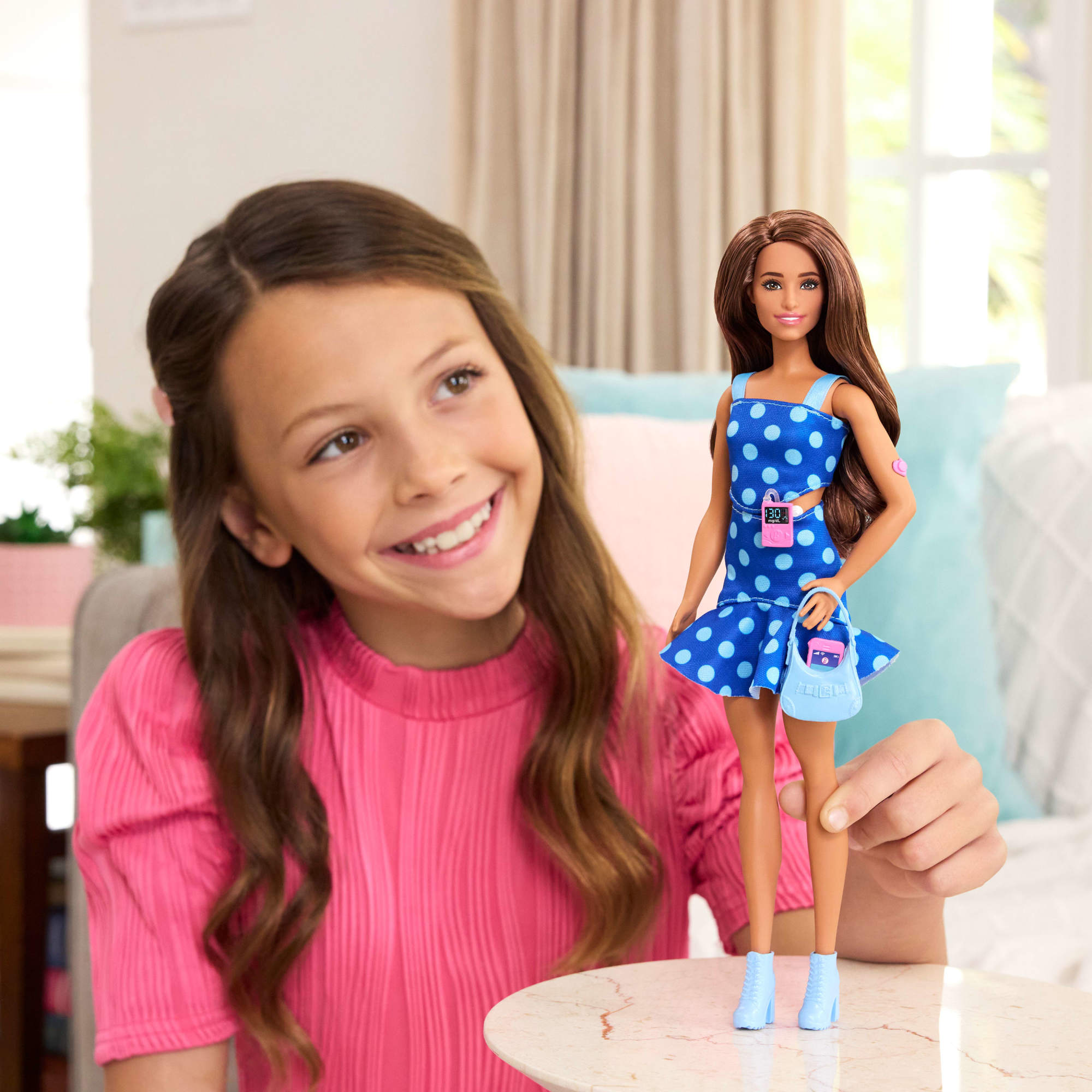 Barbie Fashionistas Doll - 242 With Type 1 Diabetes - Toyworld Australia