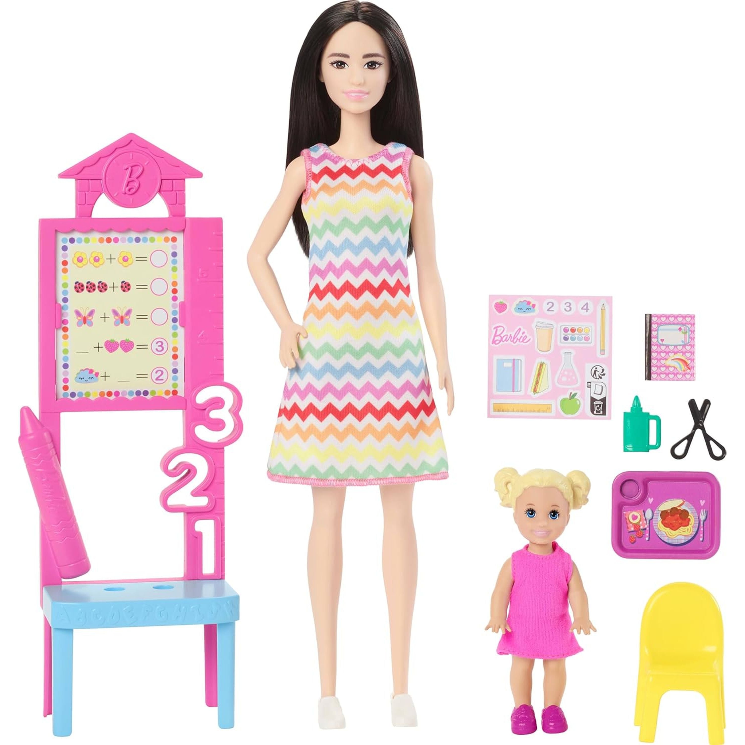 Barbie You Can Be Anything Doll Playset - Teacher Dark Hair