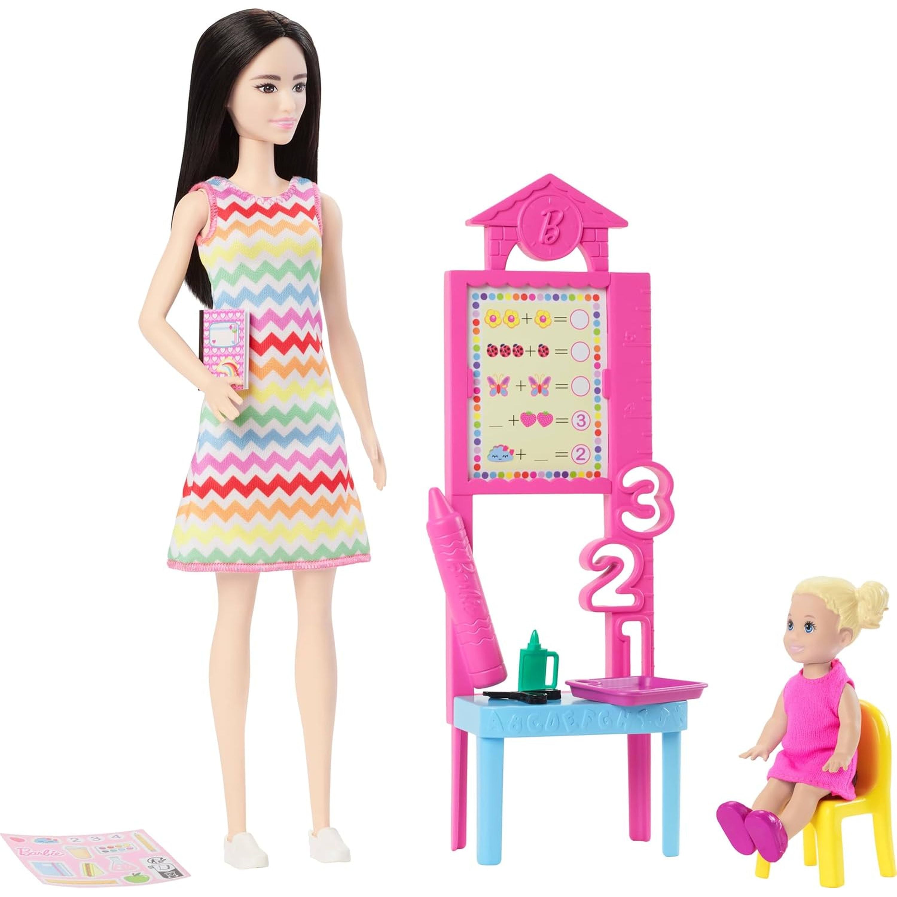 Barbie You Can Be Anything Doll Playset - Teacher Dark Hair