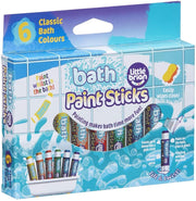 Little Brian Bath Paint Sticks 6 Pack