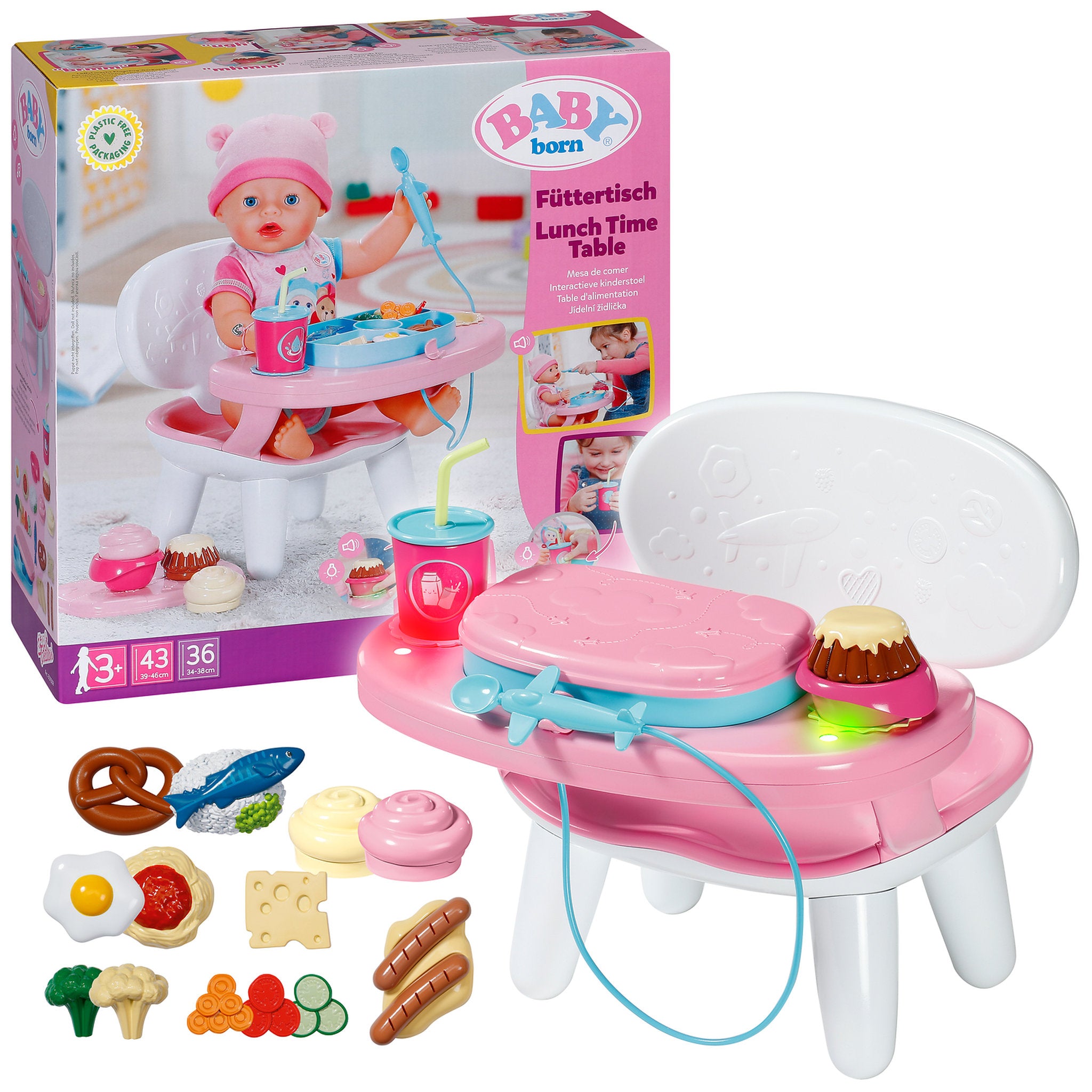 BABY Born Lunch Time Table