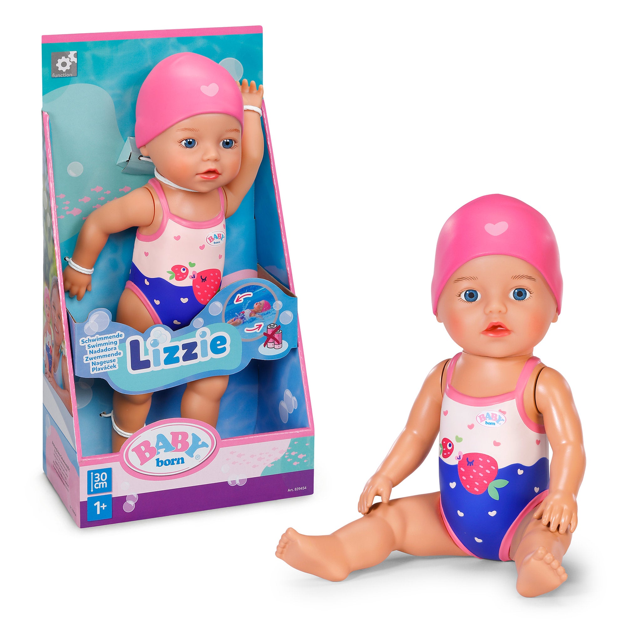 BABY Born 30cm Swimming Doll - Lizze