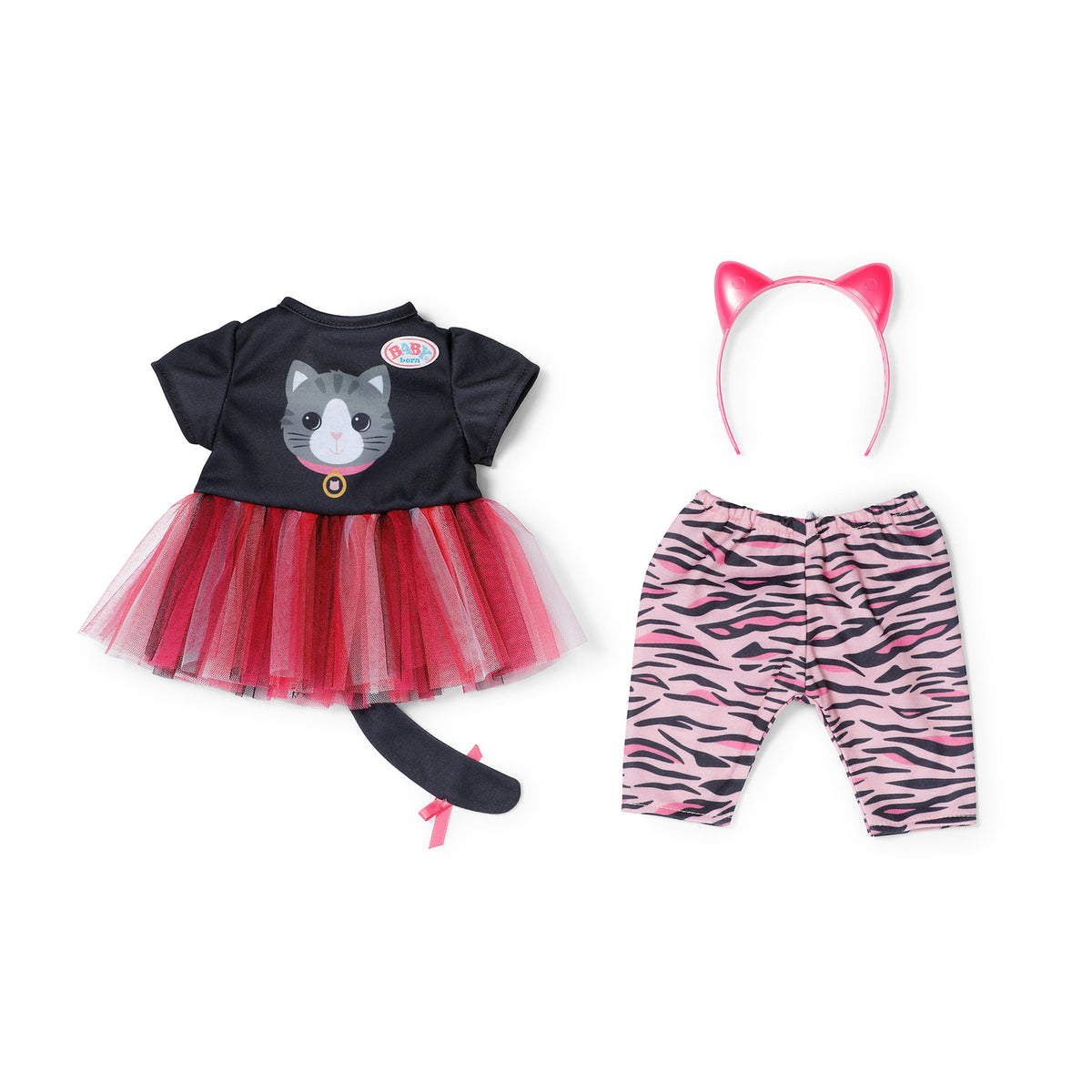 BABY Born Outfit Set for 43cm Doll - Cat