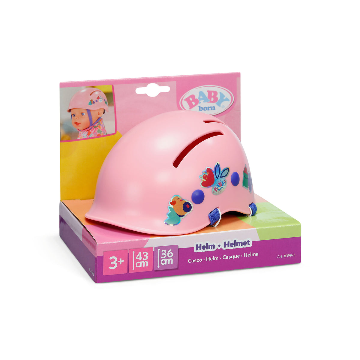 BABY Born 43cm Doll Helmet