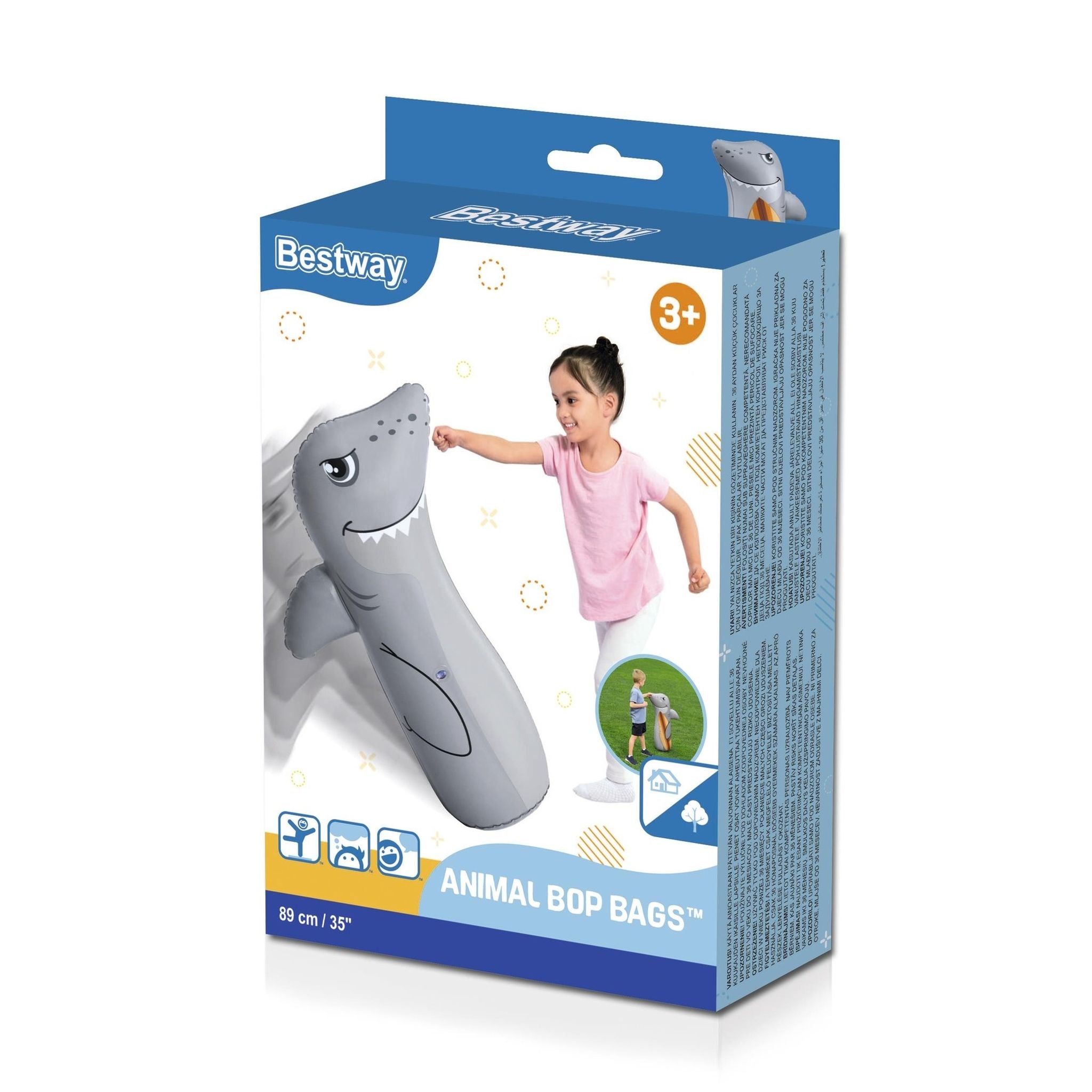 Bestway Animal Bop Bag Assorted Styles - Toyworld Australia
