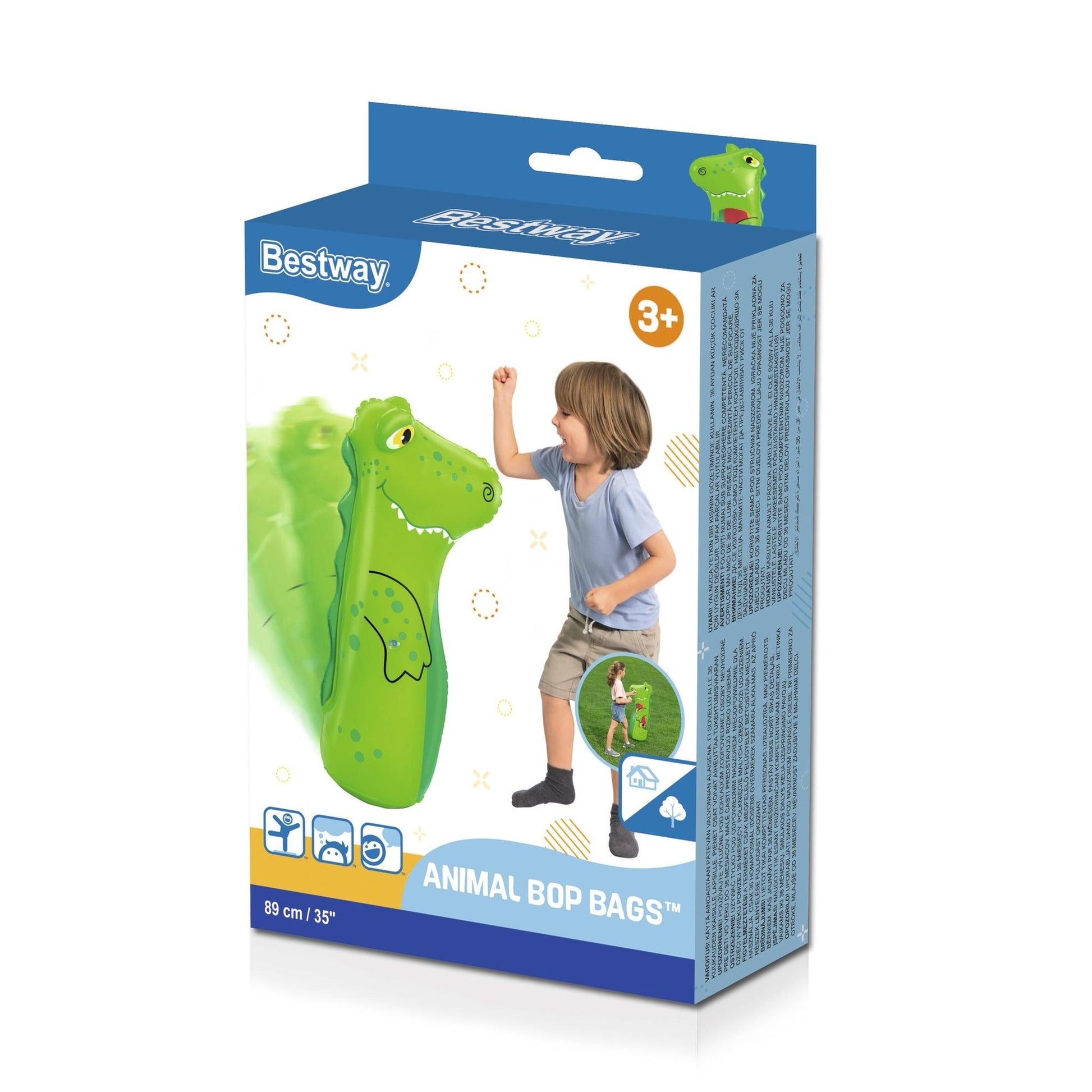 Bestway Animal Bop Bag Assorted Styles - Toyworld Australia