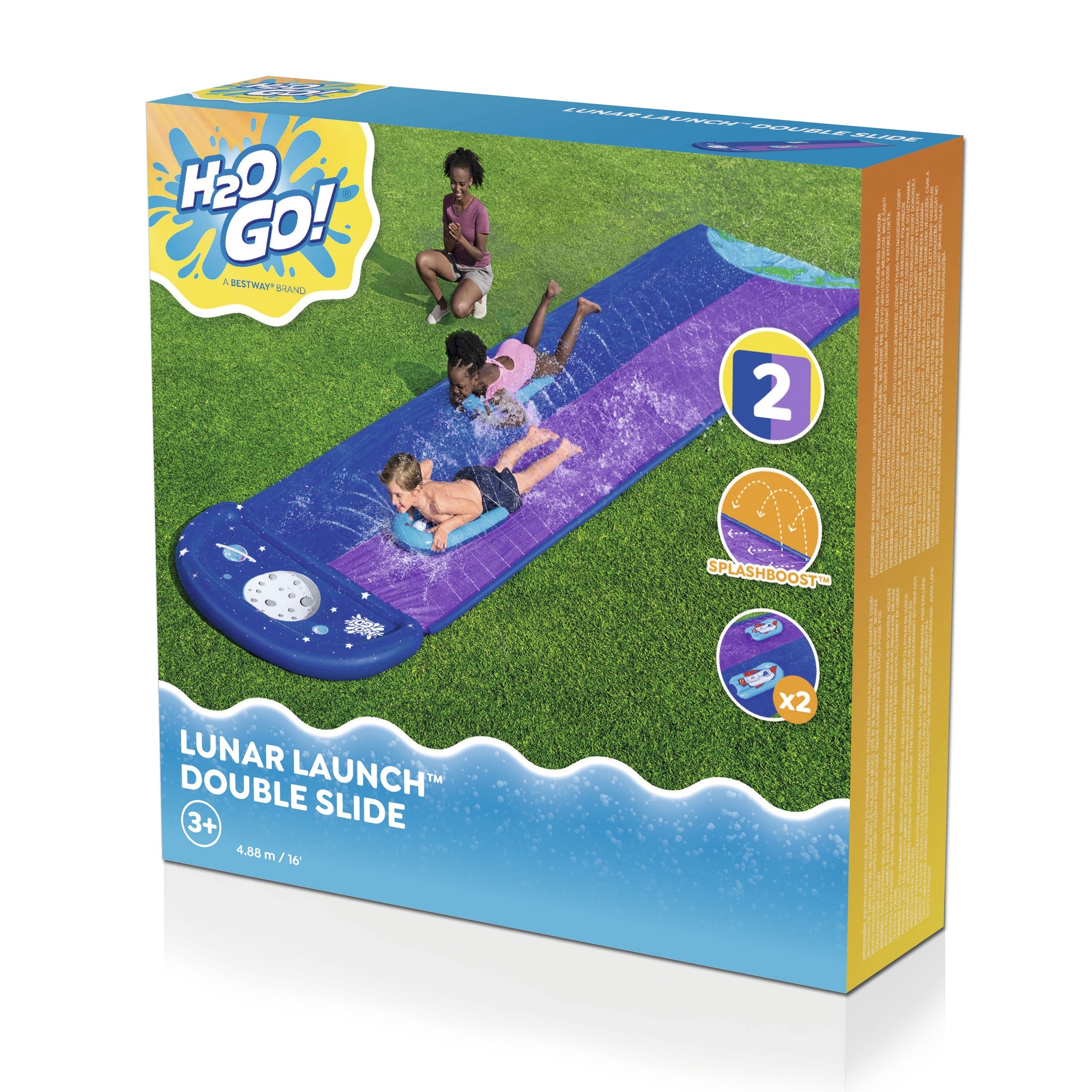 Bestway H2OGO! Lunar Launch Double Slide
