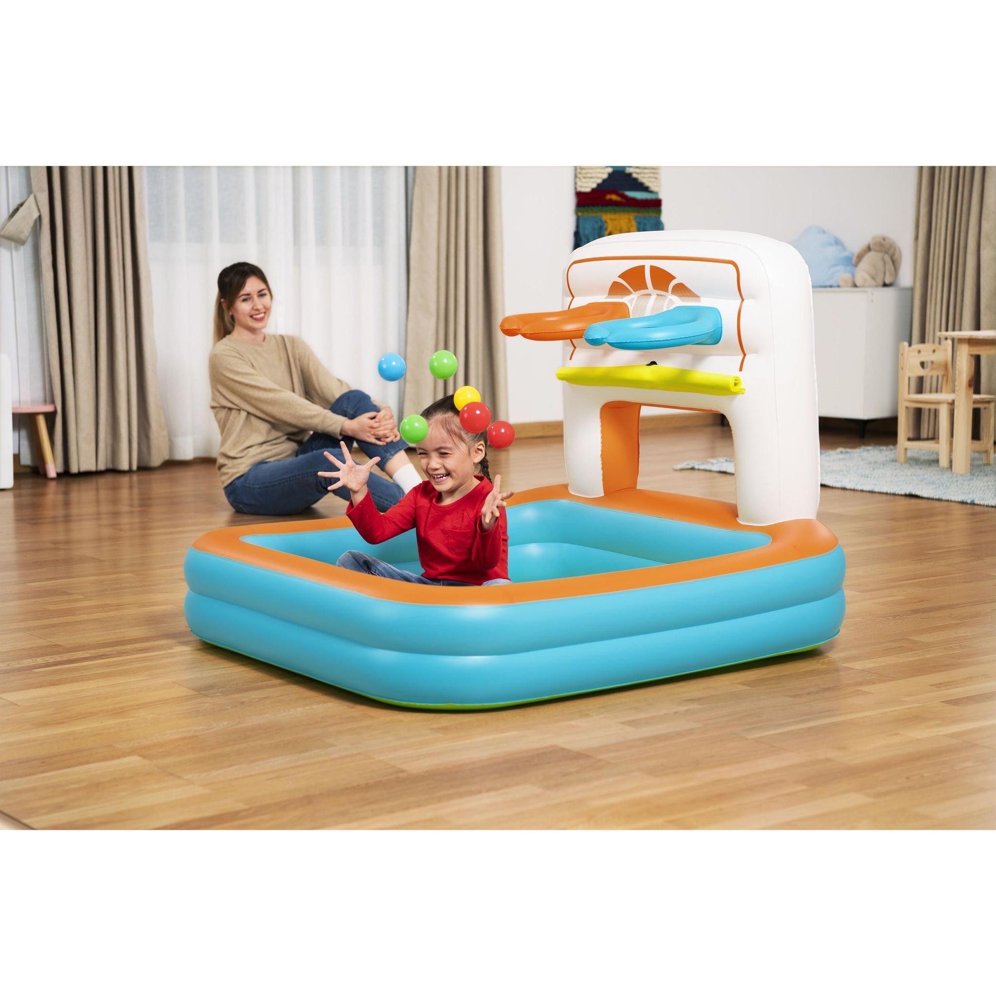 Bestway Kick ‘N Swish 3-in-1 Ball Pit