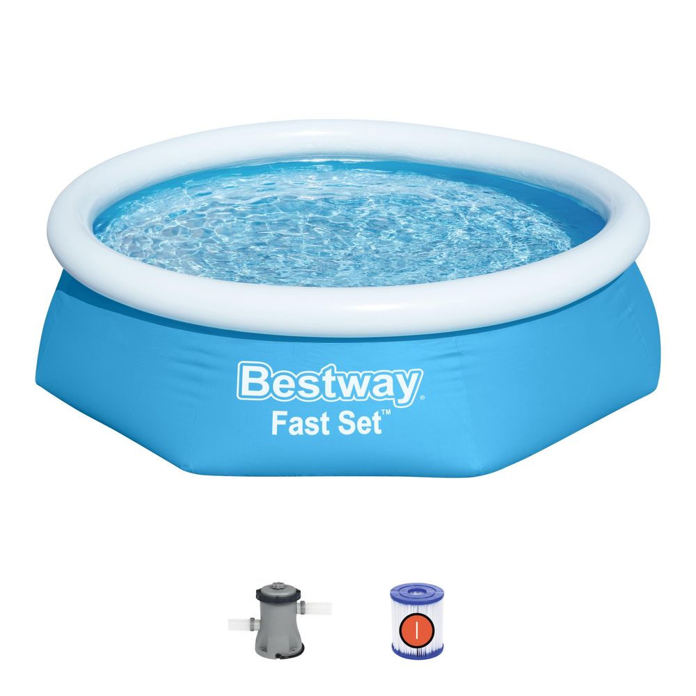 Bestway Fast Set 2.44M Pool Set