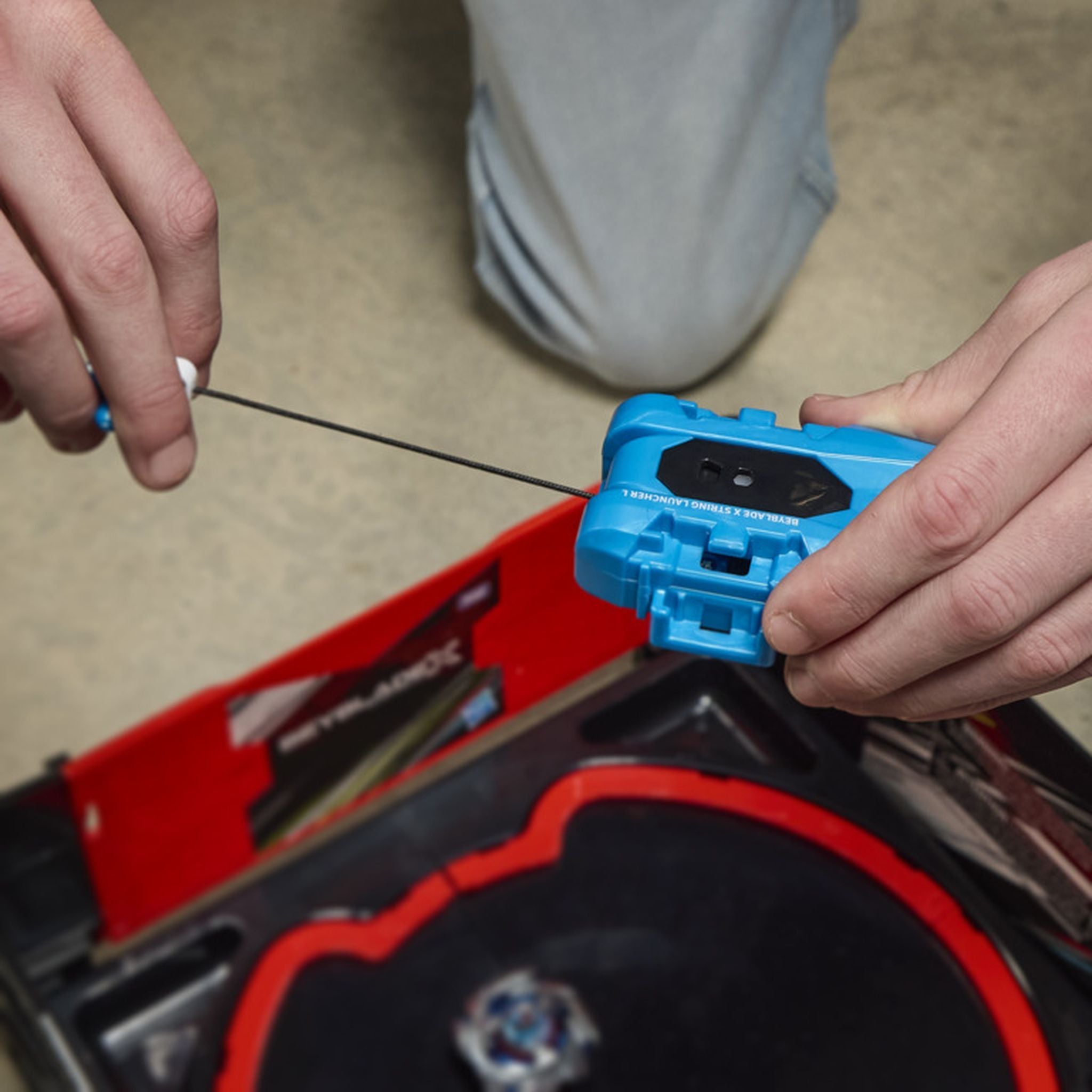 Beyblade X Cobalt Dragoon 2-60C Launcher Set