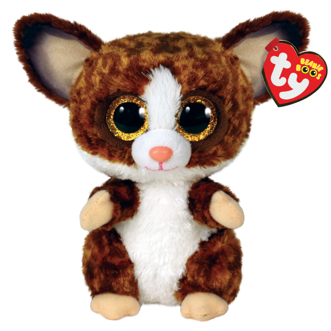 Ty Beanie Boo Medium - Binky Brown Bush Baby
