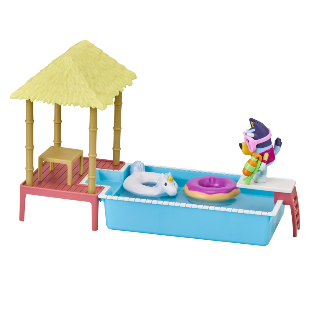 Bluey Pool Time Fun Playset