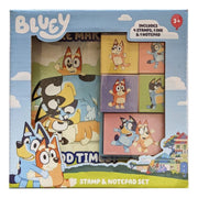 Bluey Stamp & Notepad Set