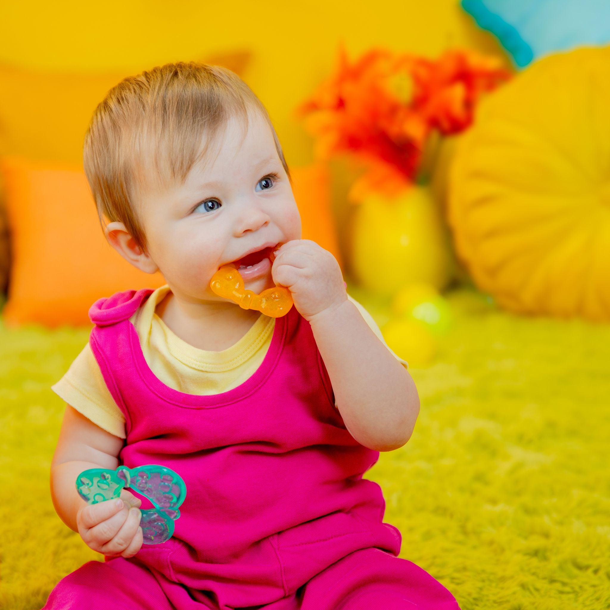 Bright Starts Chill & Teethe Teether 3 Pack