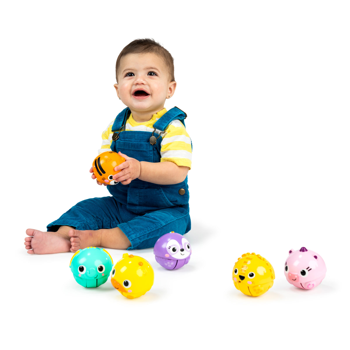 Bright Starts Giggables Roll & Chase Toy Assorted Styles