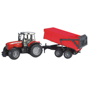 Bruder Massey Ferguson Tractor With Trailer