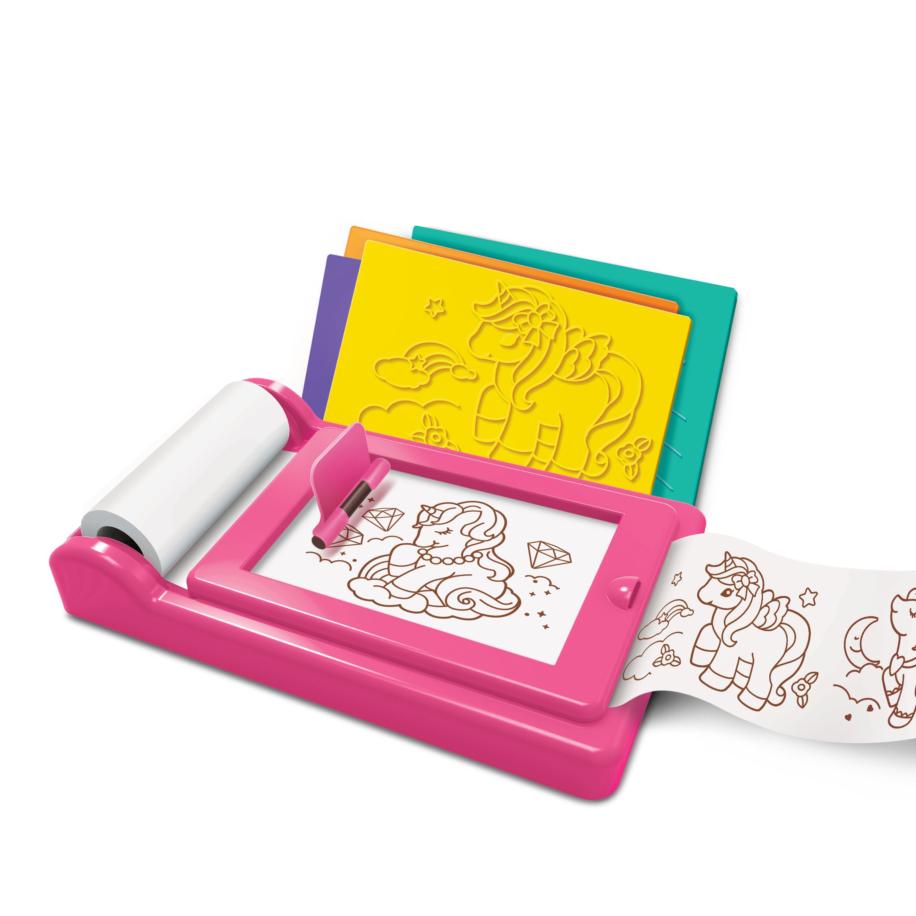 4M KidzMaker - Unicorn Rub Art Studio