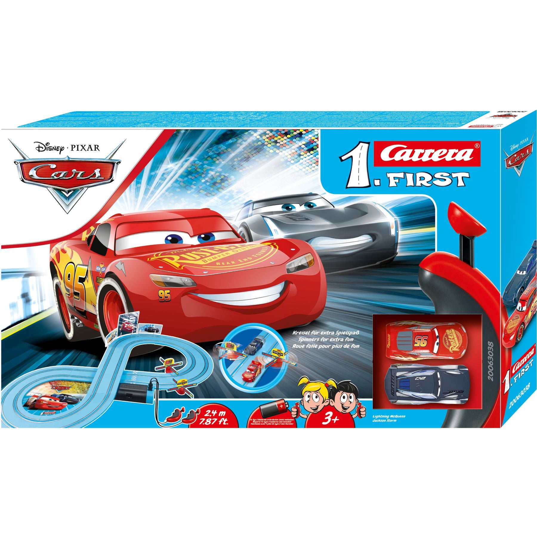Carrera First Disney Pixar Cars Power Duel