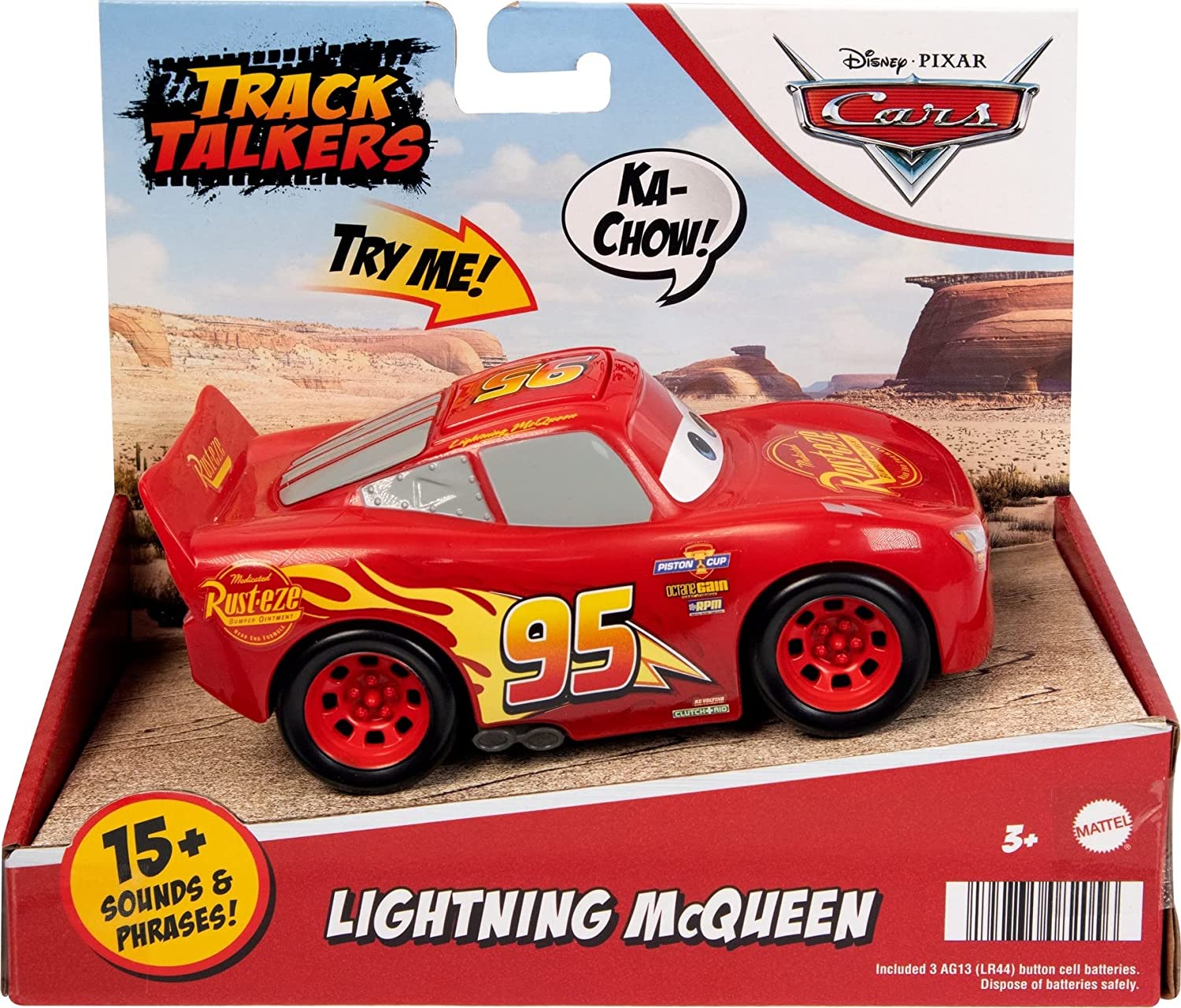 Disney And Pixar Cars Track Talkers Lightning Mcqueen