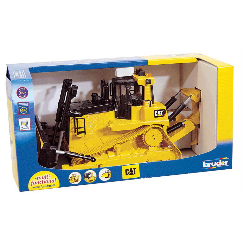 BRUDER 1:16 CATERPILLAR LARGE TRACK BULLDOZER WITH RIPPER