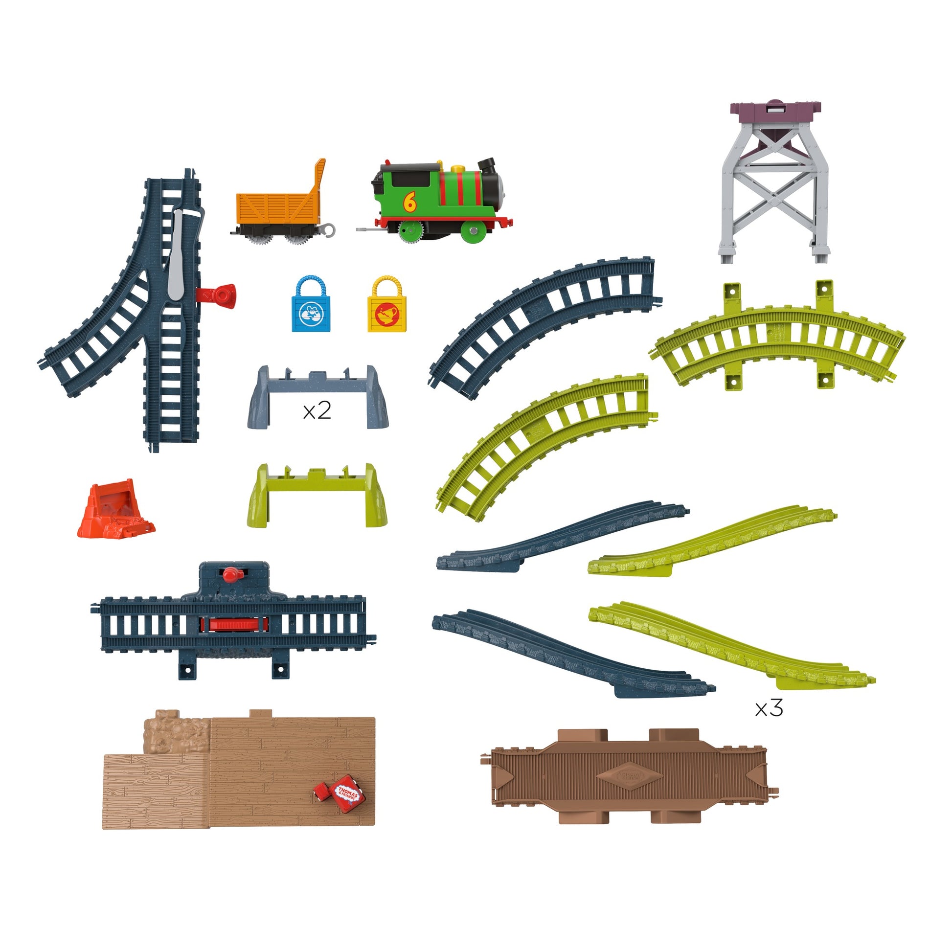 Fisher-Price Thomas & Friends Motorized Track Set Percy's Package Roundup - Toyworld Australia