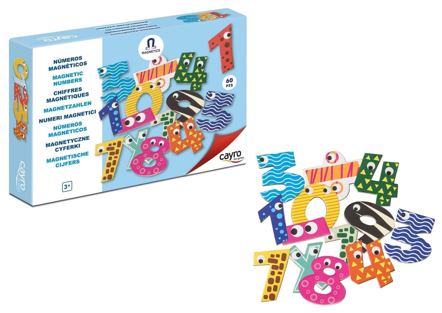 Cayro Magnetic Numbers 60 Pieces
