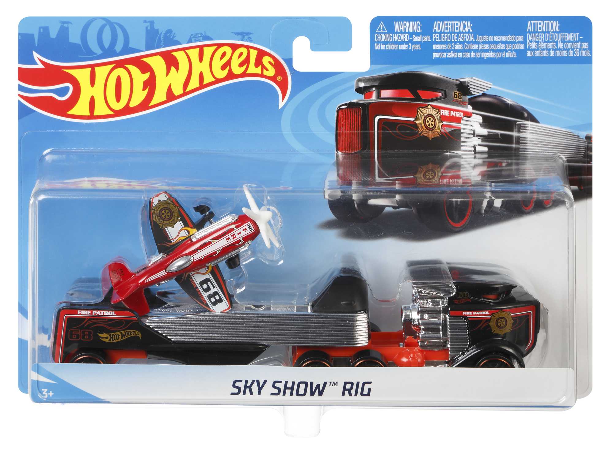 Hot Wheels Super Rigs Transporter Vehicle Assorted Styles