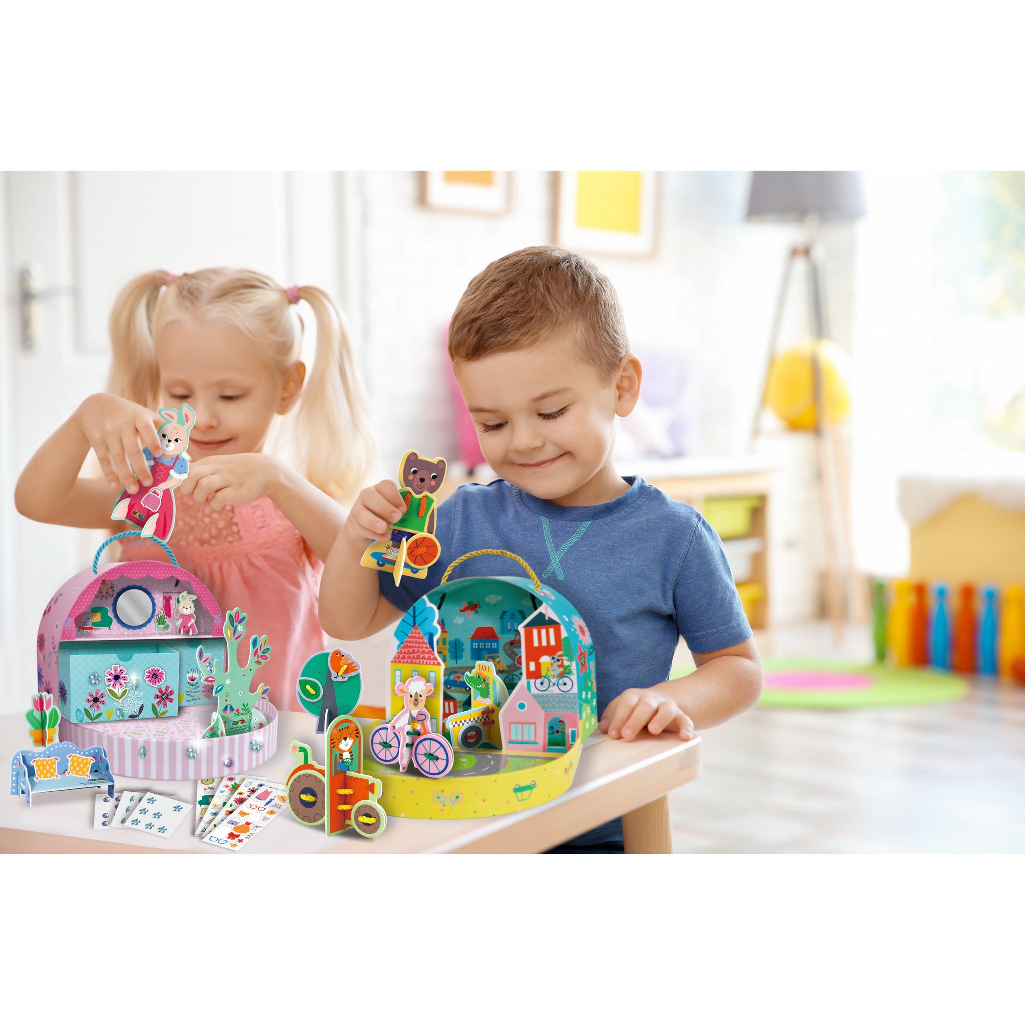 Avenir Little Hands Play Box - Animal Town