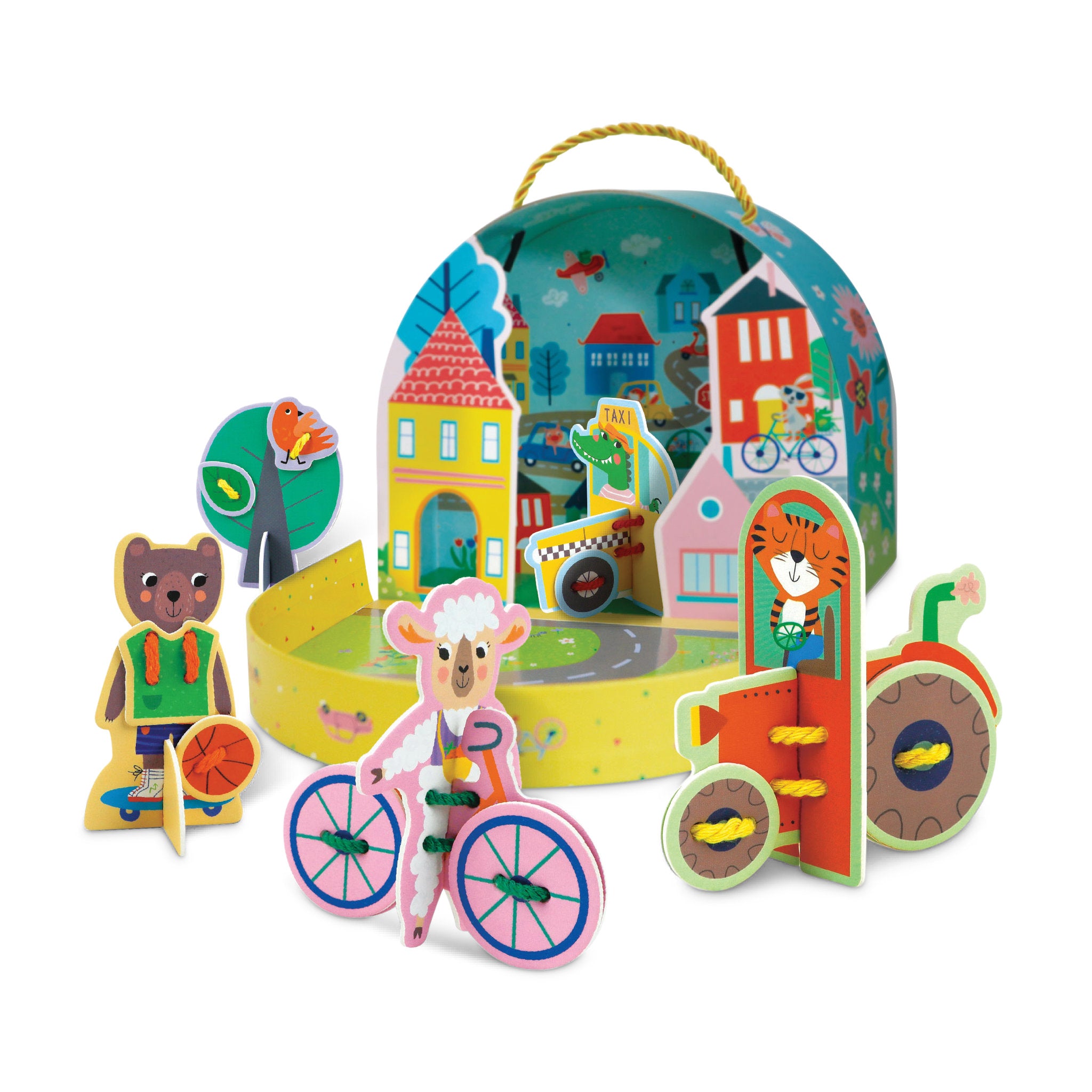 Avenir Little Hands Play Box - Animal Town