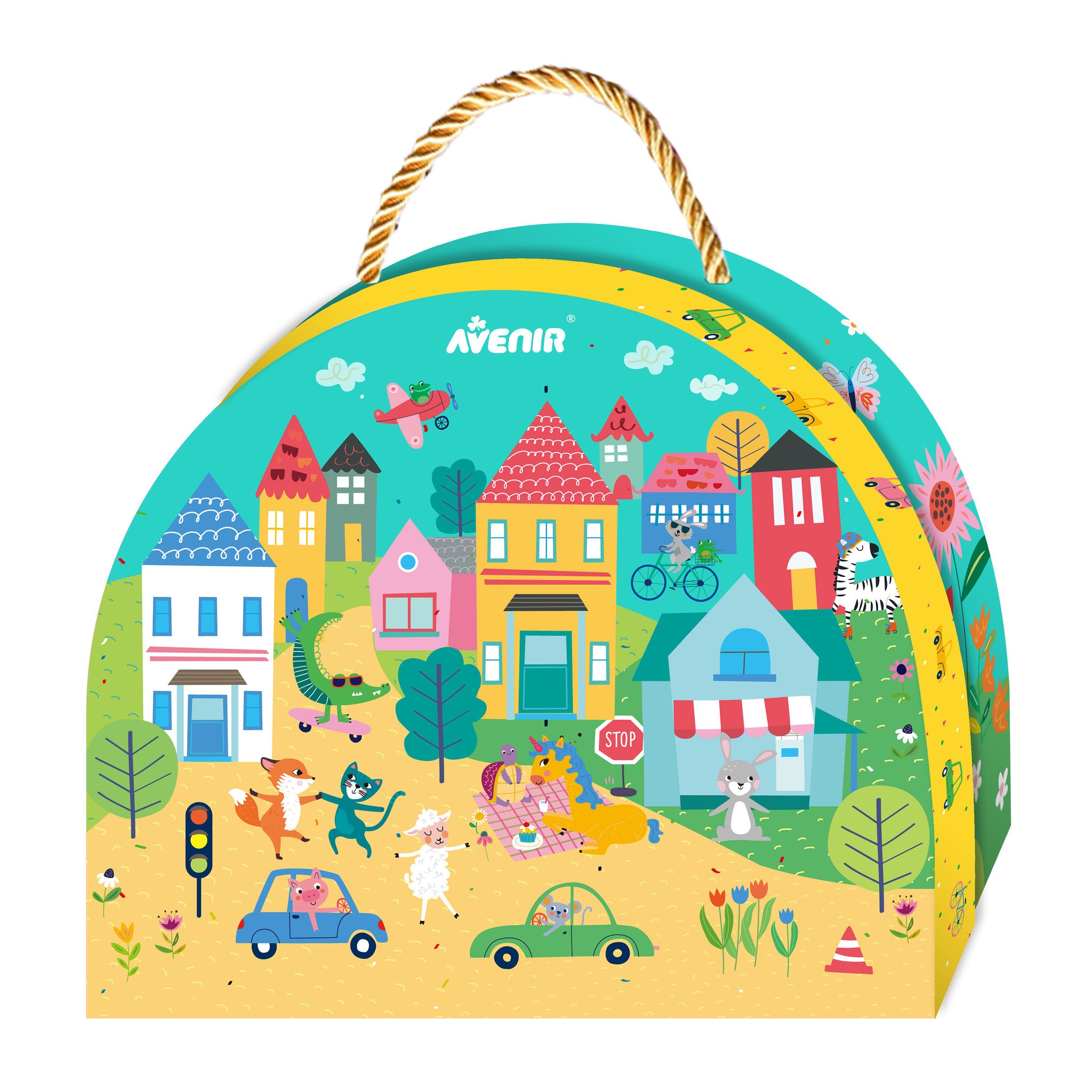 Avenir Little Hands Play Box - Animal Town