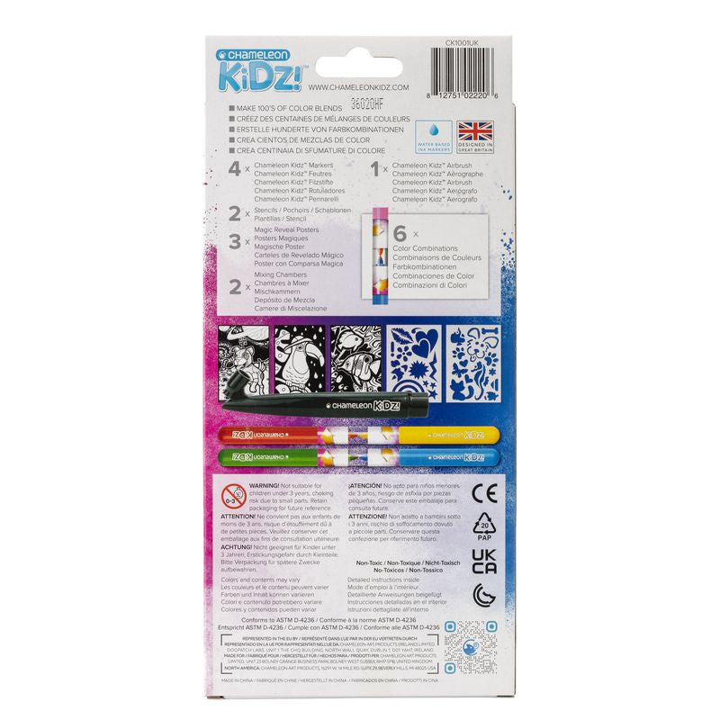Chameleon Kidz Starter 4 Piece Markers Kit