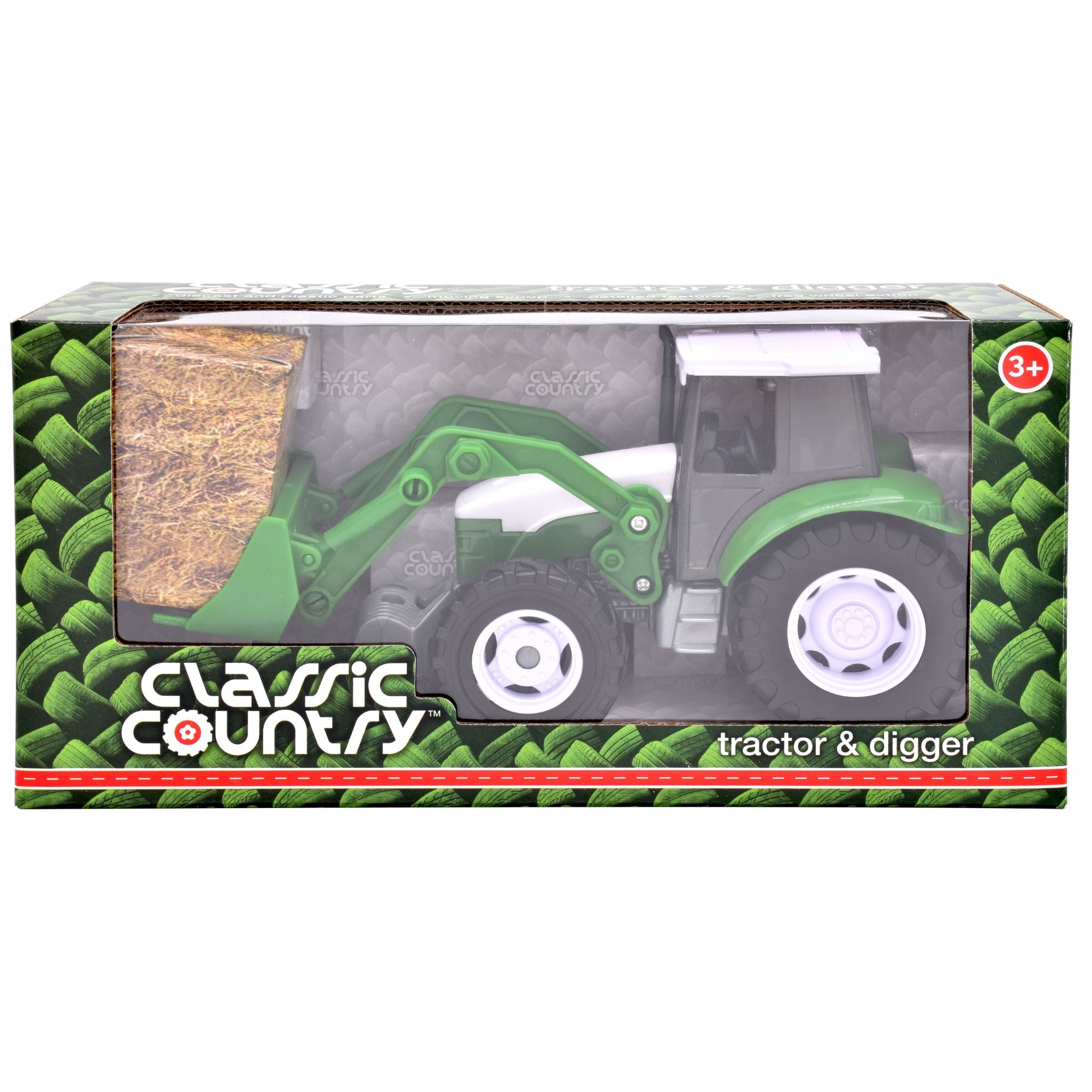 Classic Country Tractor With Front Loader Assorted Styles