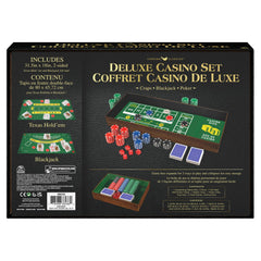 CLASSIC GAMES DELUXE CASINO SET