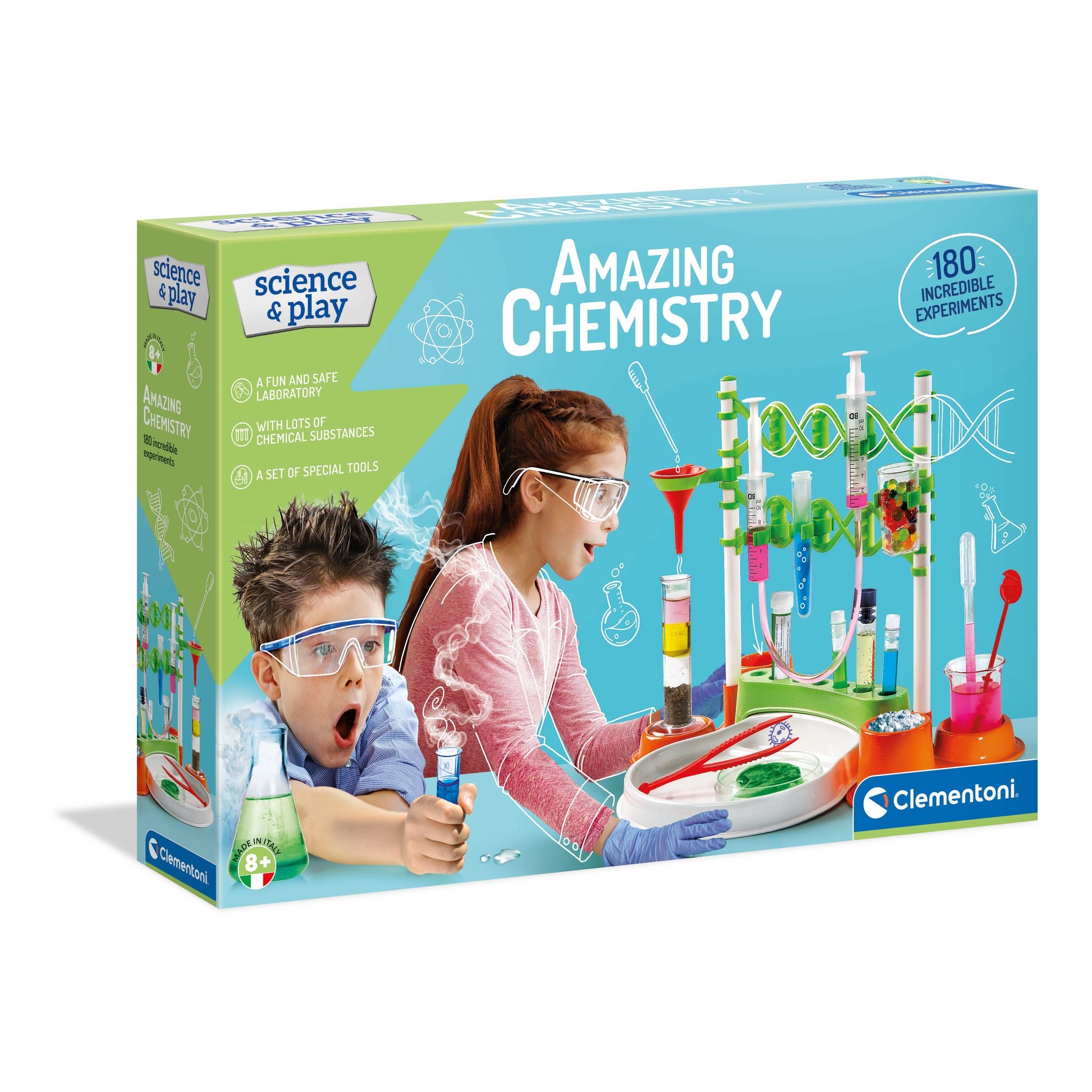 Clementoni Amazing Chemistry Experiment Kit