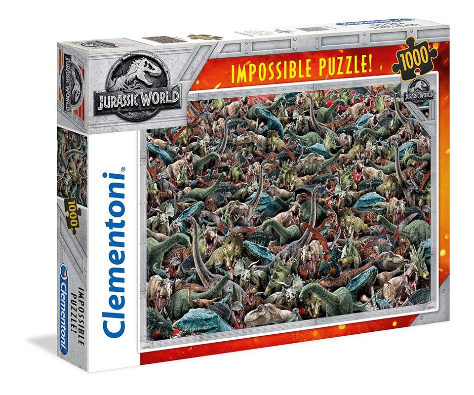 CLEMENTONI JURASSIC WORLD IMPOSSIBLE PUZZLE 1000 PIECE