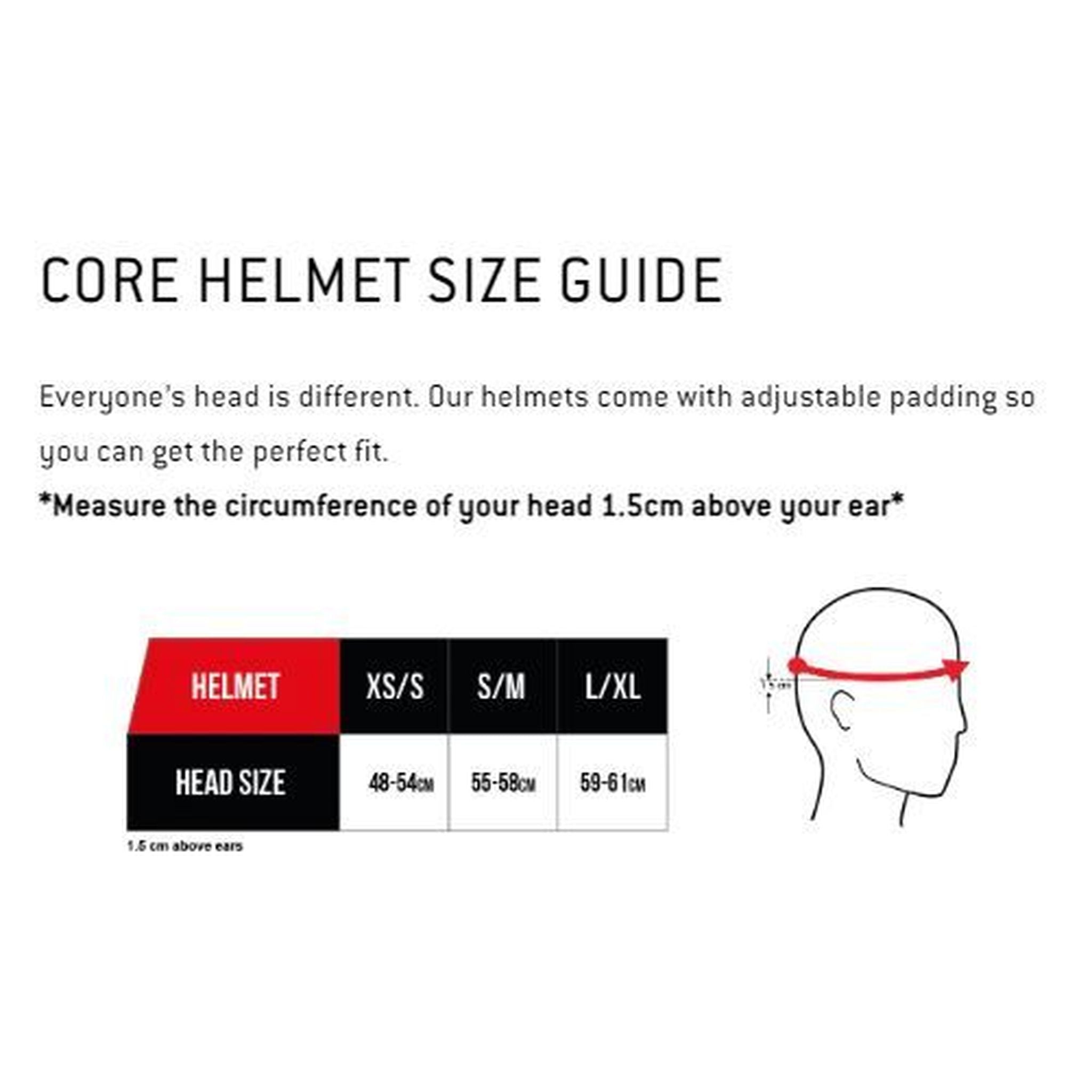 CORE Action Sports Helmet - Purple (XS/S)
