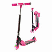 CORE Kids Foldy Scooter - Pink With Led Wheels