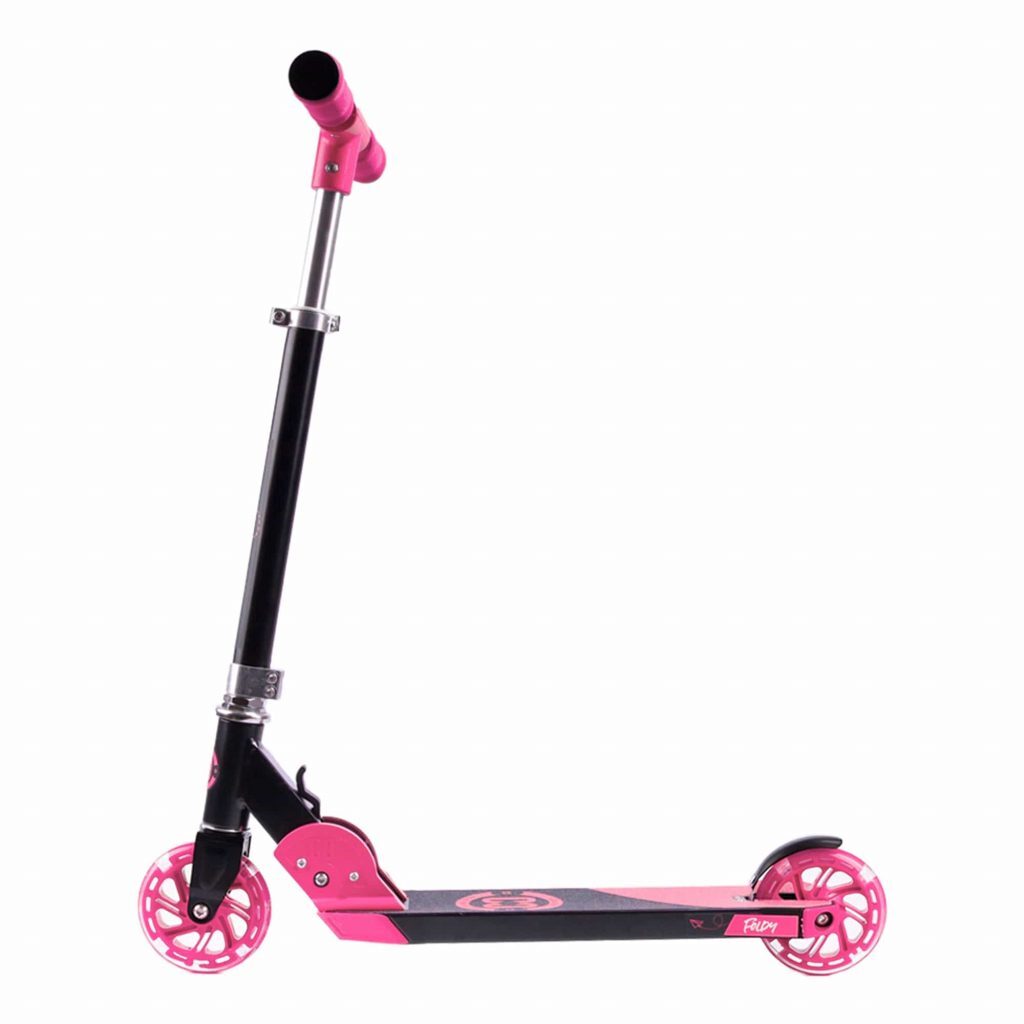 CORE Kids Foldy Scooter - Pink With Led Wheels