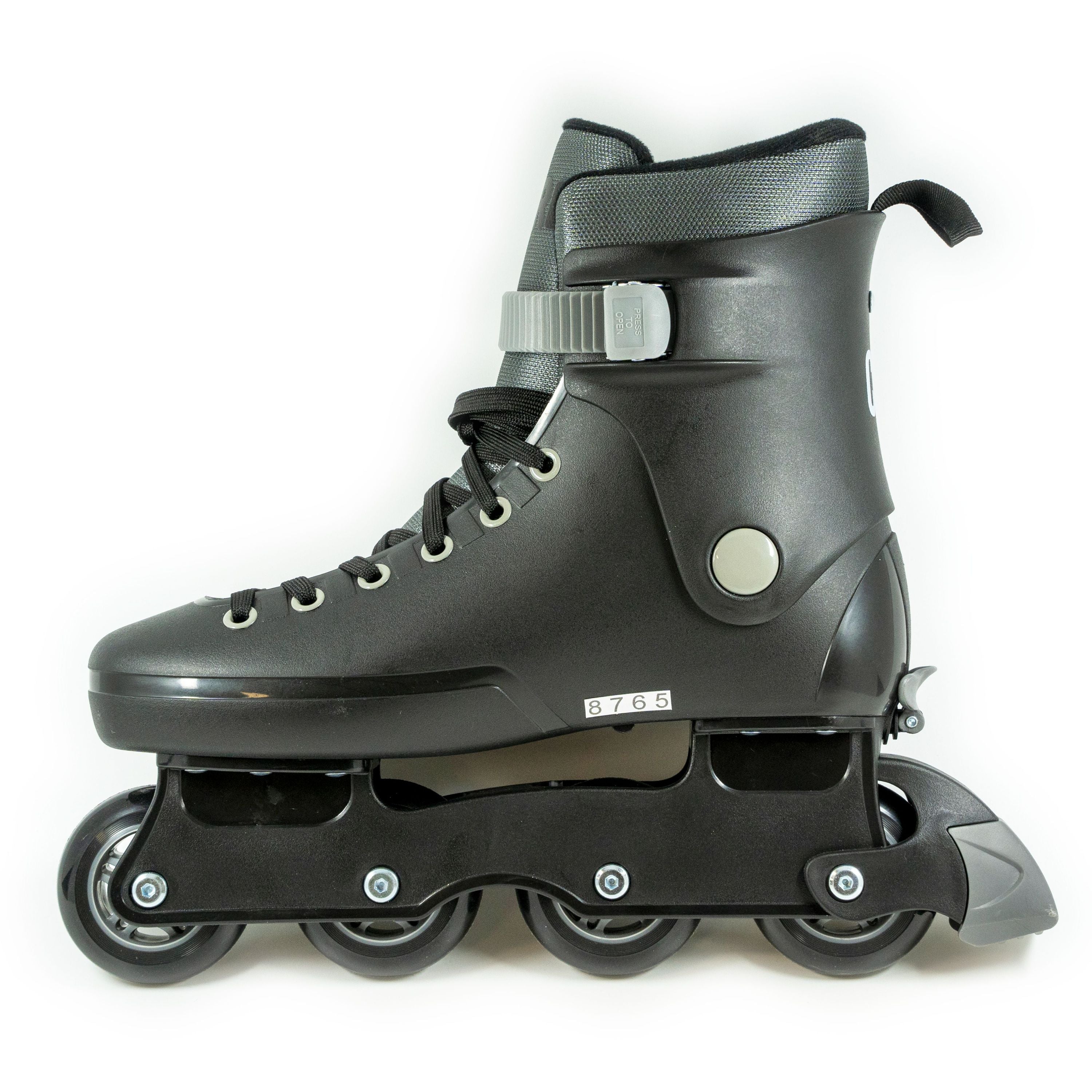 CORE Kids Retro Adjustable Inline Skates Size UK2-5/AU4-7 - Black