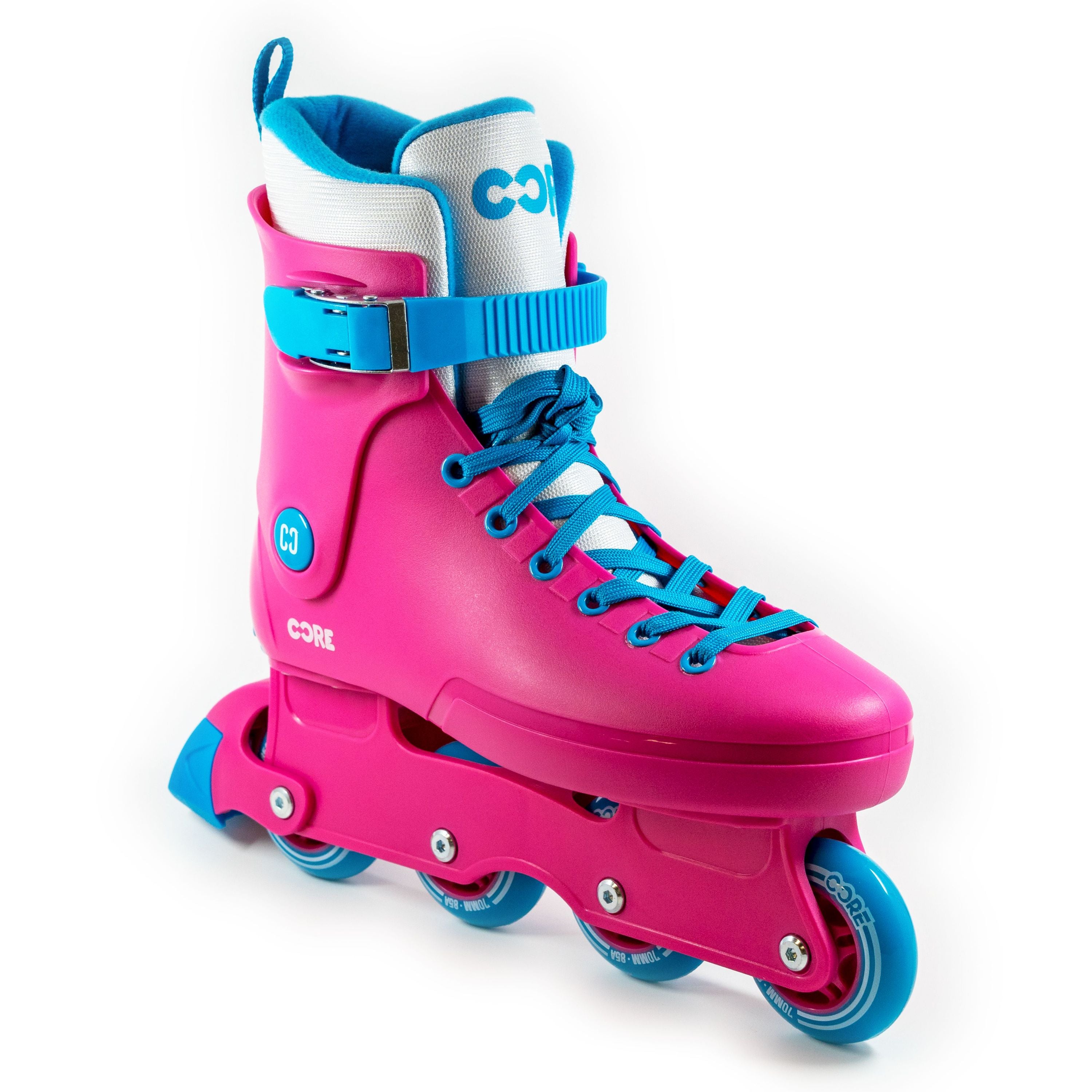 CORE Kids Retro Adjustable Inline Skates Size UK2-5/AU4-7 - Pink